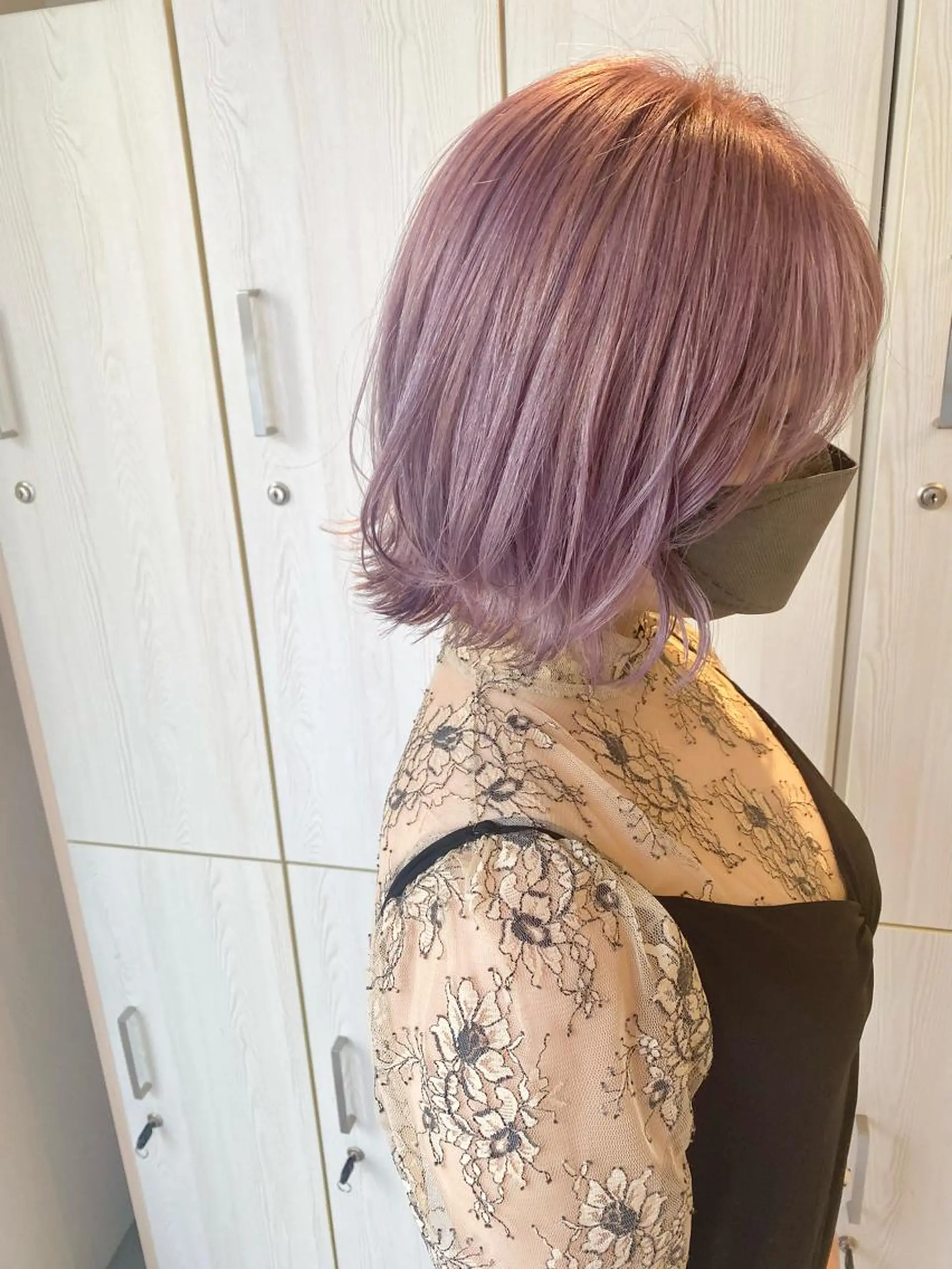 ショート カラー ベージュカラー ラベンダーカラー ラベンダーベージュ カット ヘアカラー トリートメント ❄️中川 慎之介❄️のヘアスタイル