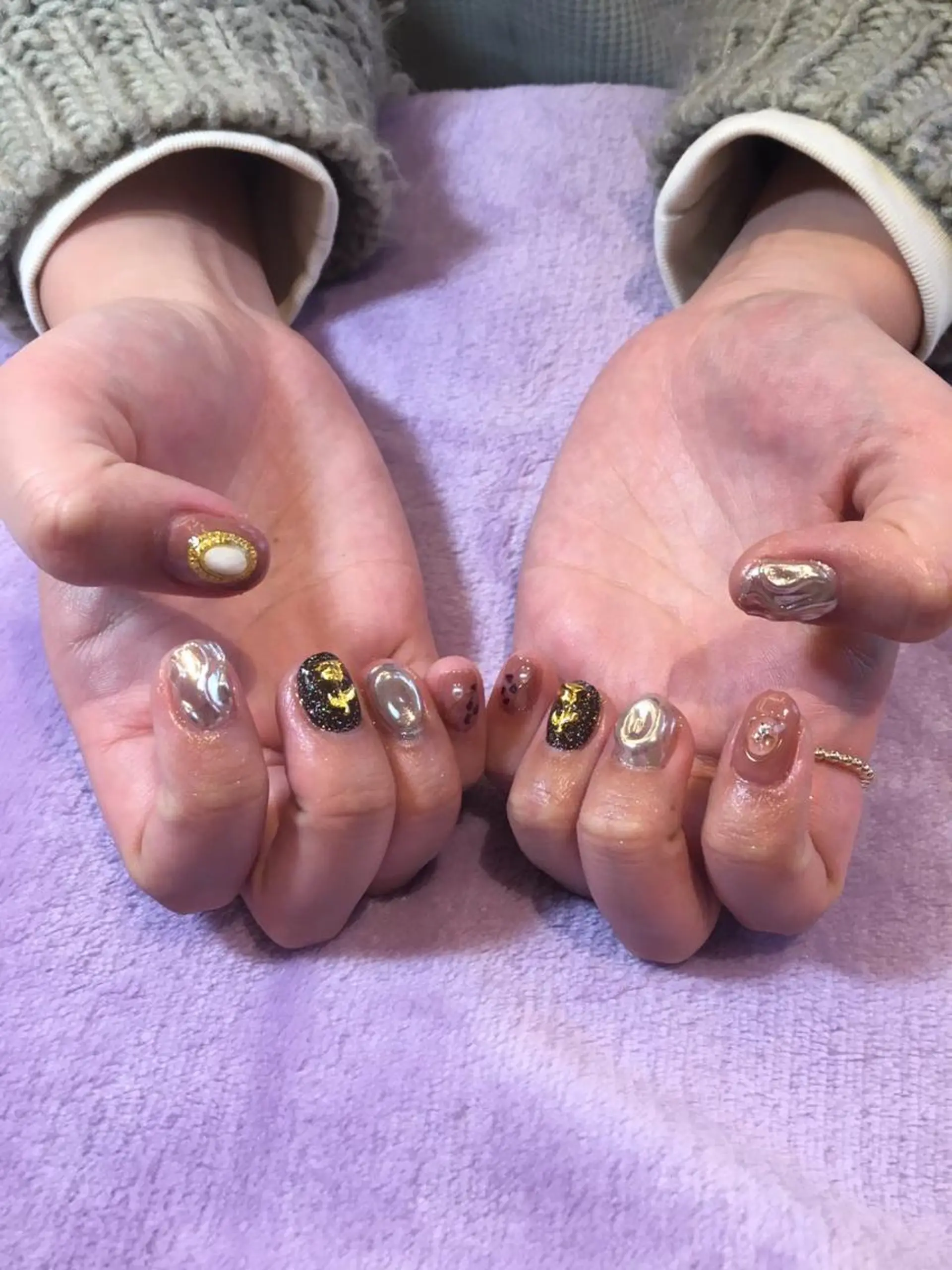 ネイル ハンドネイル VIOLA .nailのネイルデザイン