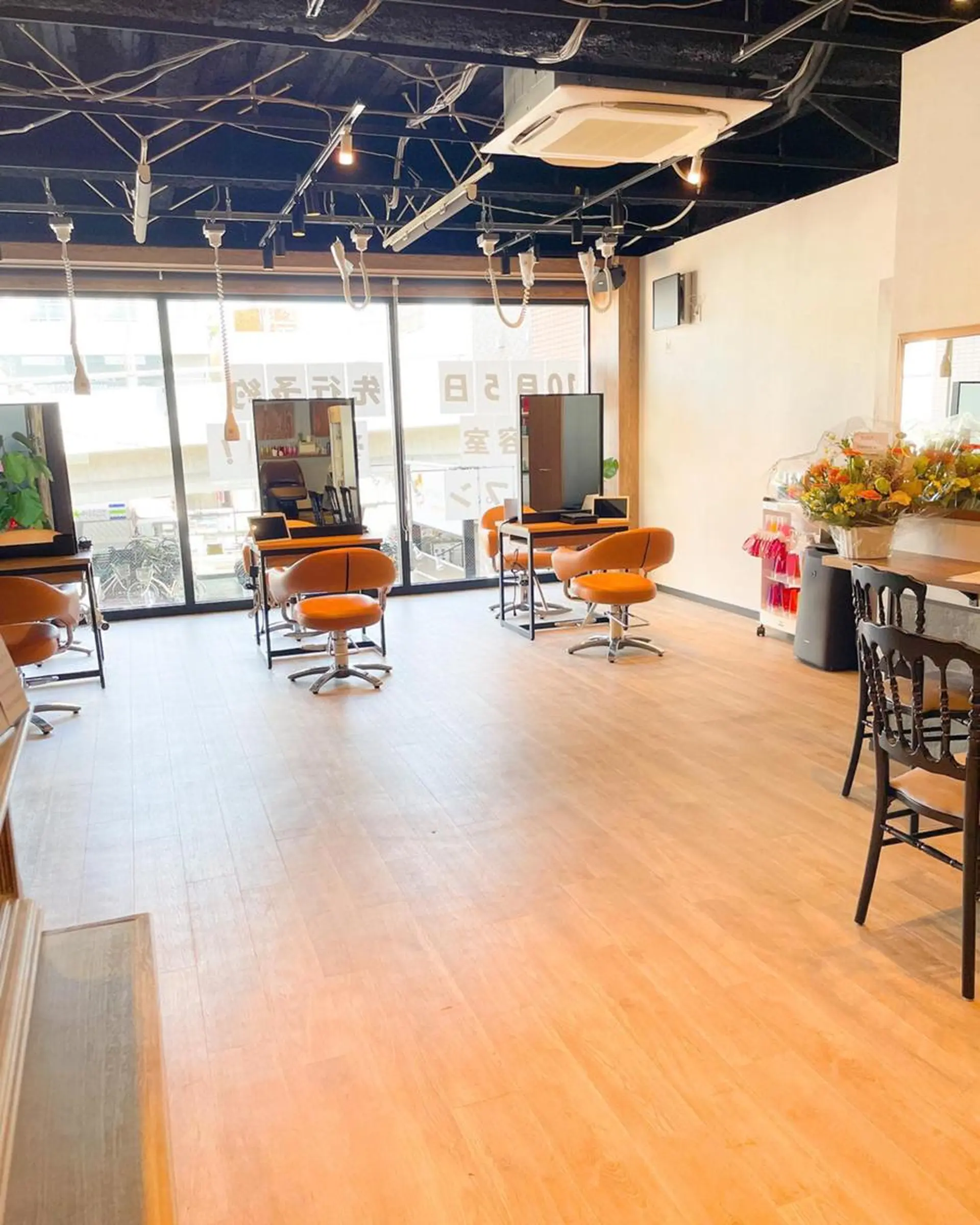 ミディアム カラー パーマ 髪質改善/ブリーチ 田代 龍我のヘアスタイル