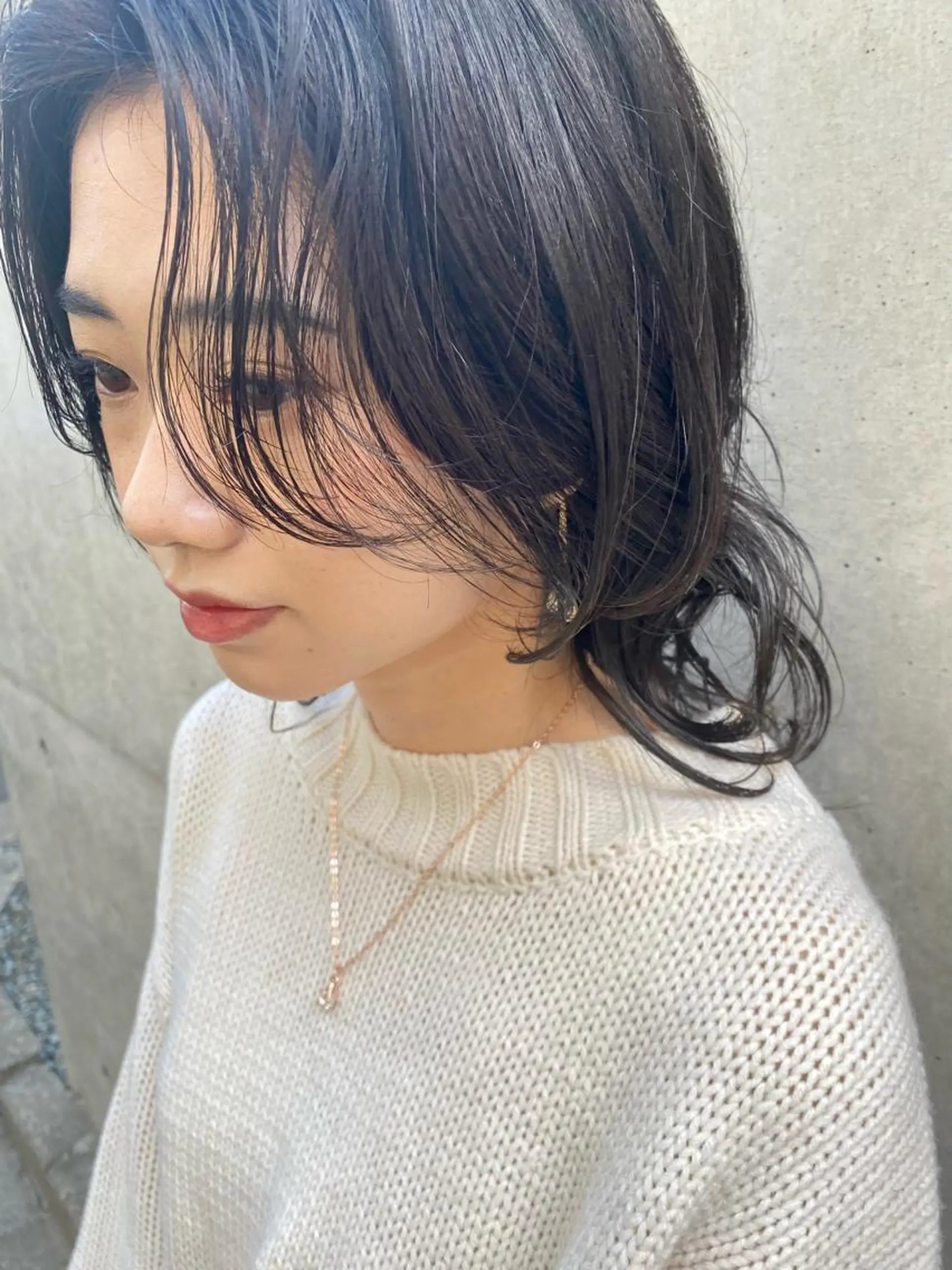 ロング カラー 顔周り/ブリーチなし /縮毛矯正🫧伊勢のヘアスタイル