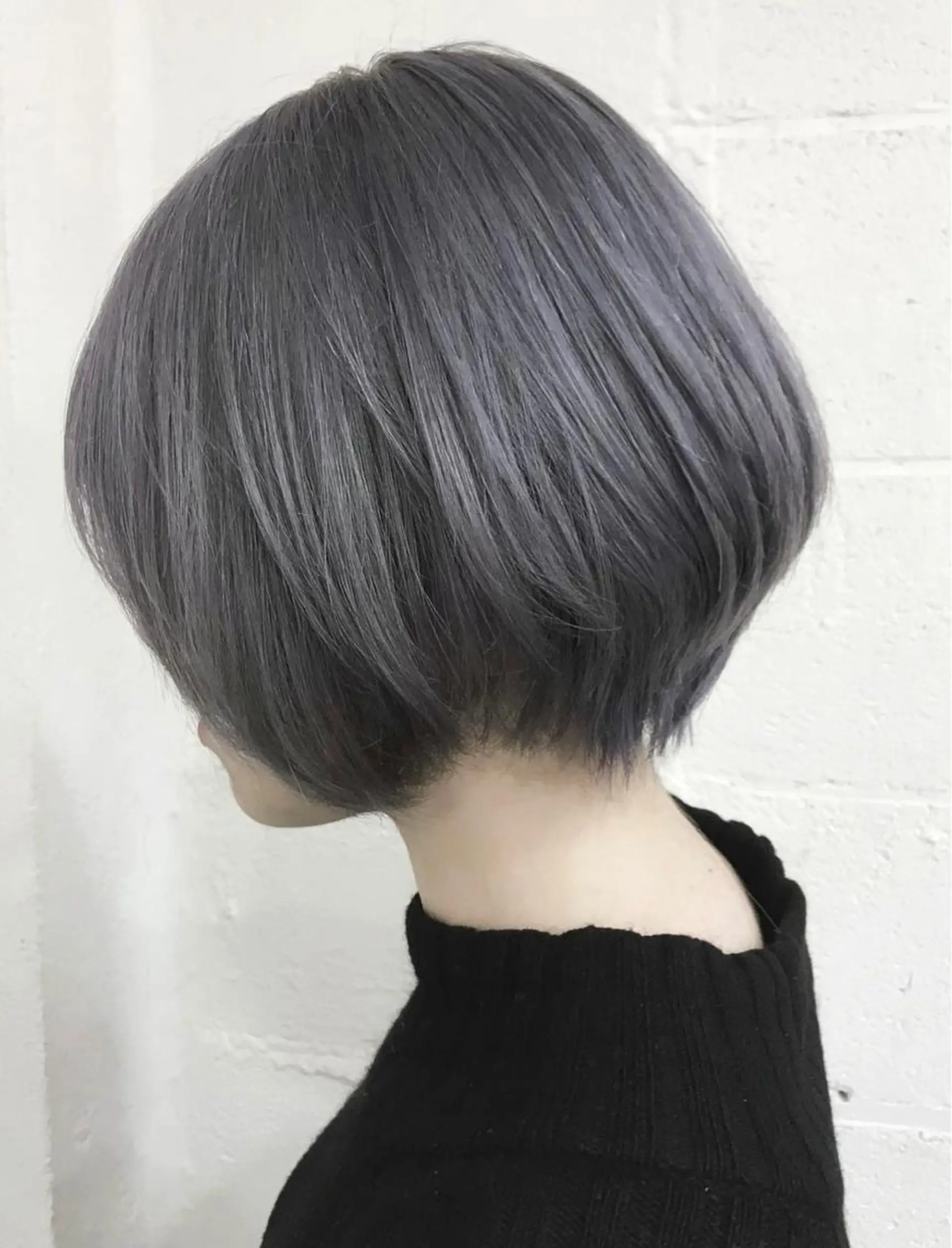 ショート カラー 🌙透明感カラー／ 丁寧施術｜松本のヘアスタイル