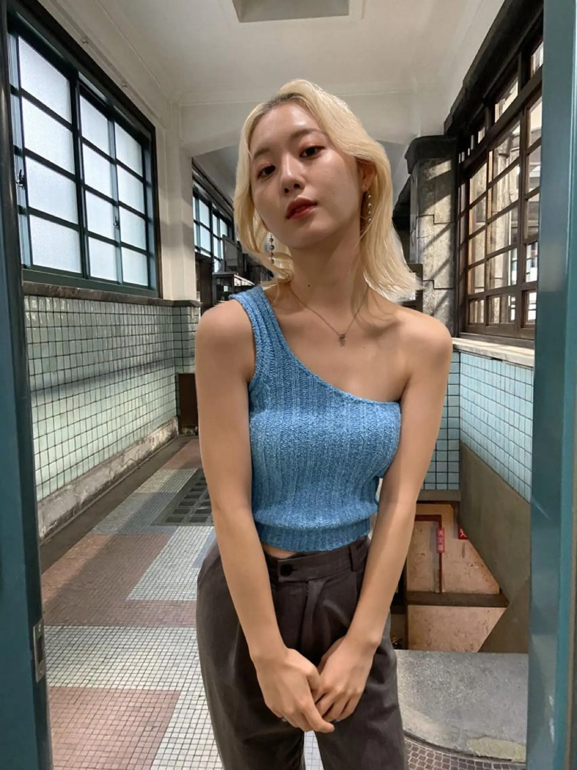 ミディアム カラー ヘアカラー トリートメント BANK'S hair所属・💐ケラチン 髪質改善寺坂雄飛💐のヘアスタイル