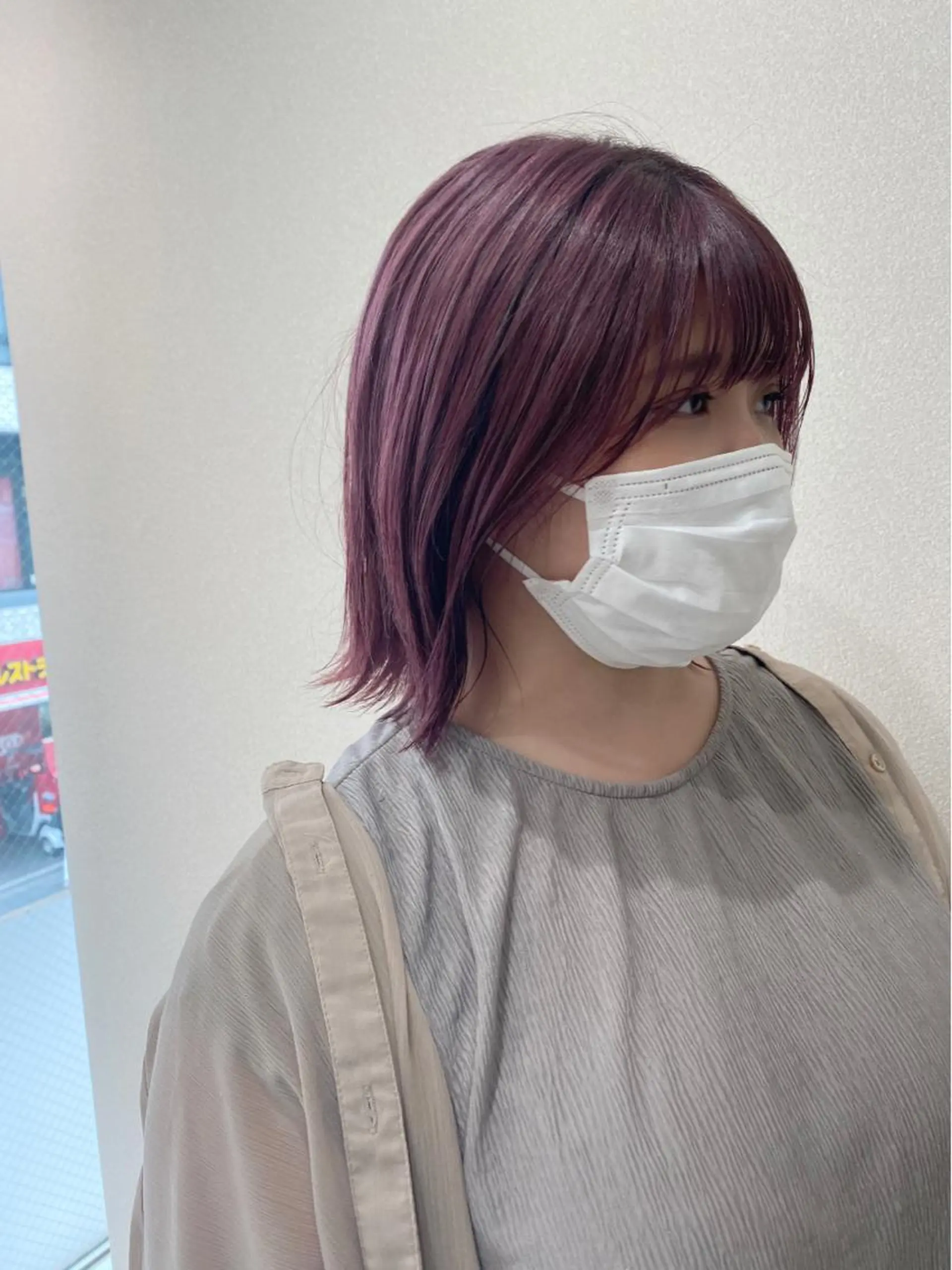 ミディアム カラー 🌿縮毛矯正/ 髪質改善🌿コバヤシのヘアスタイル