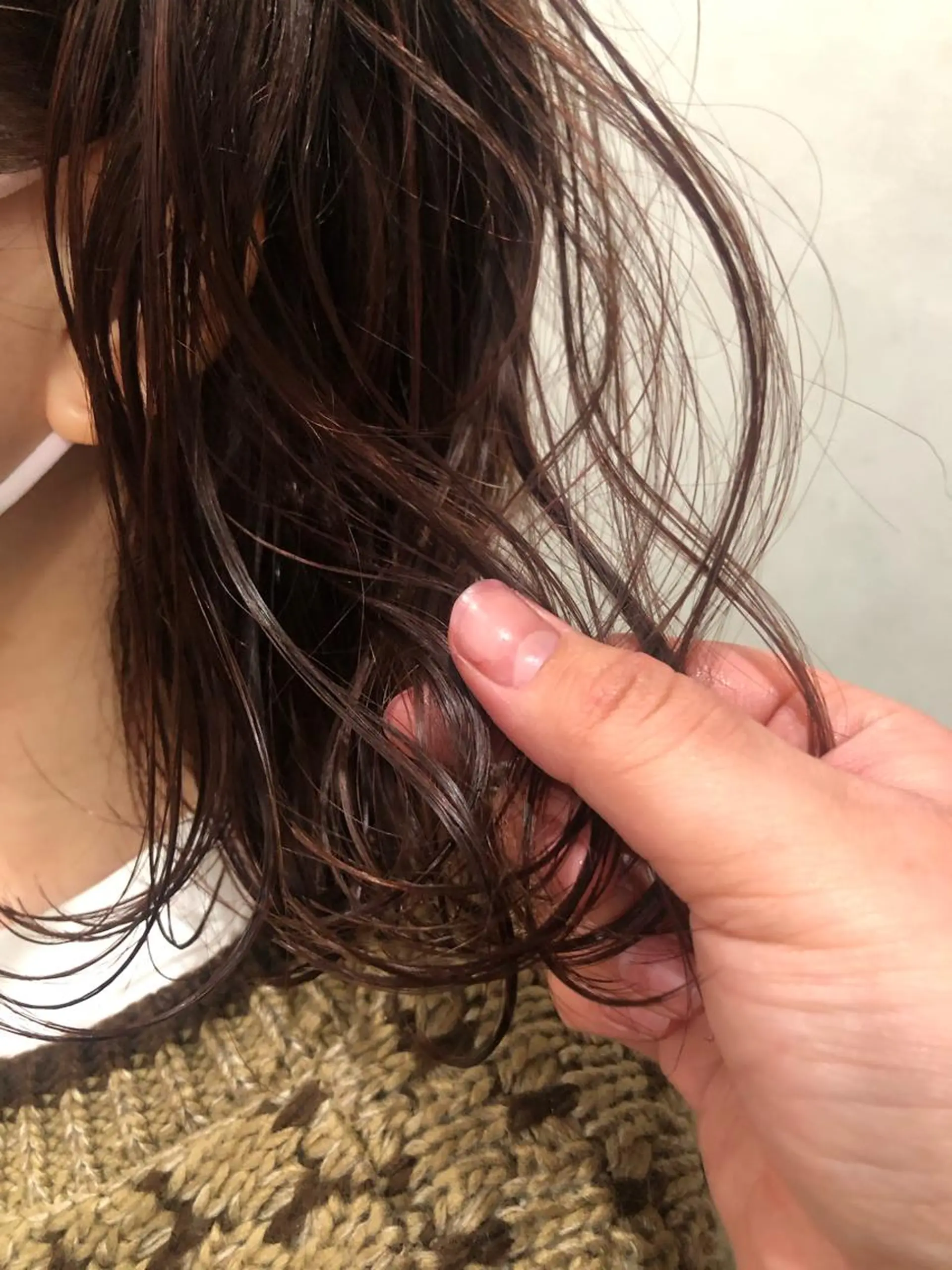 ミディアム カラー Sayaka サヤカのヘアスタイル