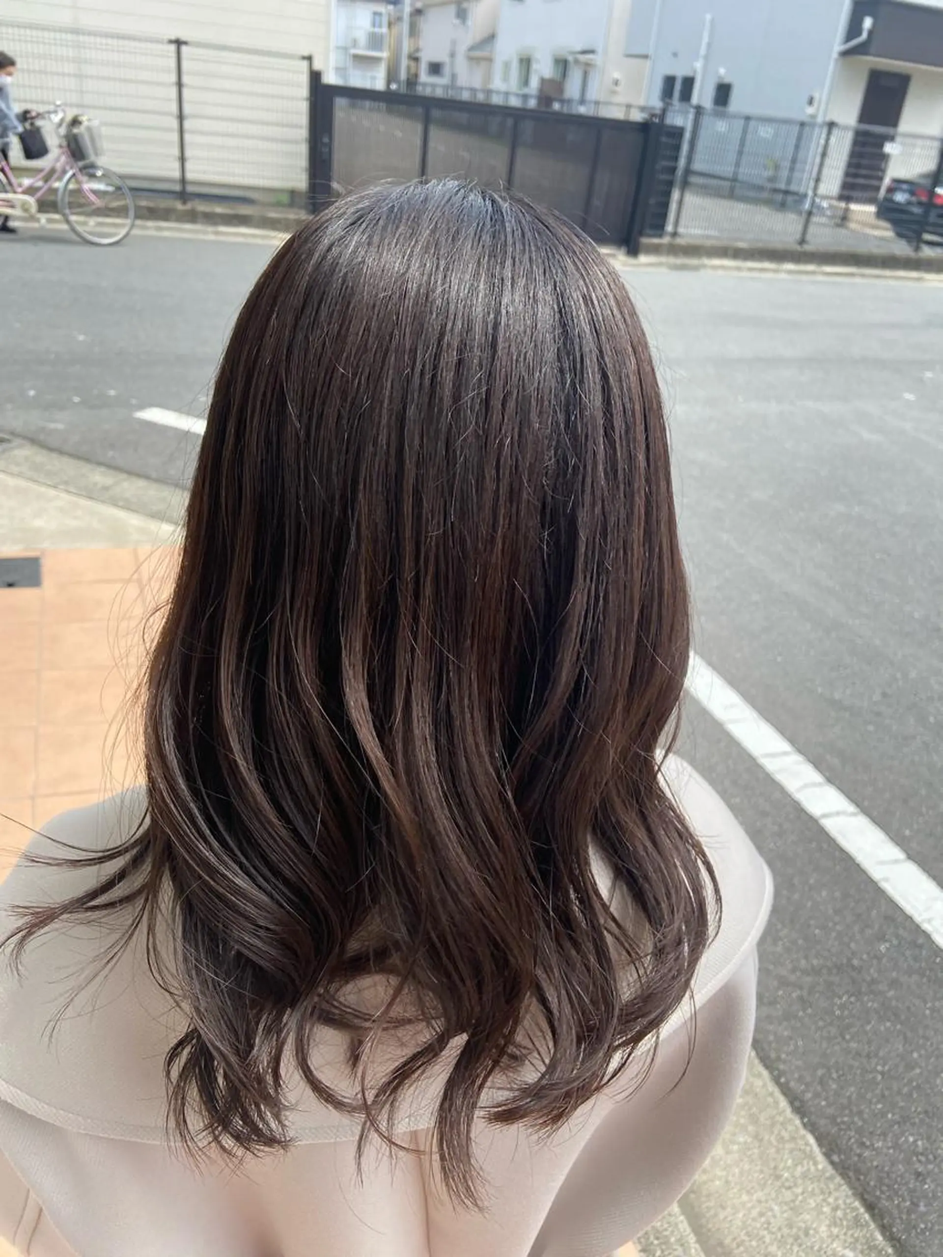 セミロング 🪼高評価🪼 💎柴崎の藤咲💎のヘアスタイル