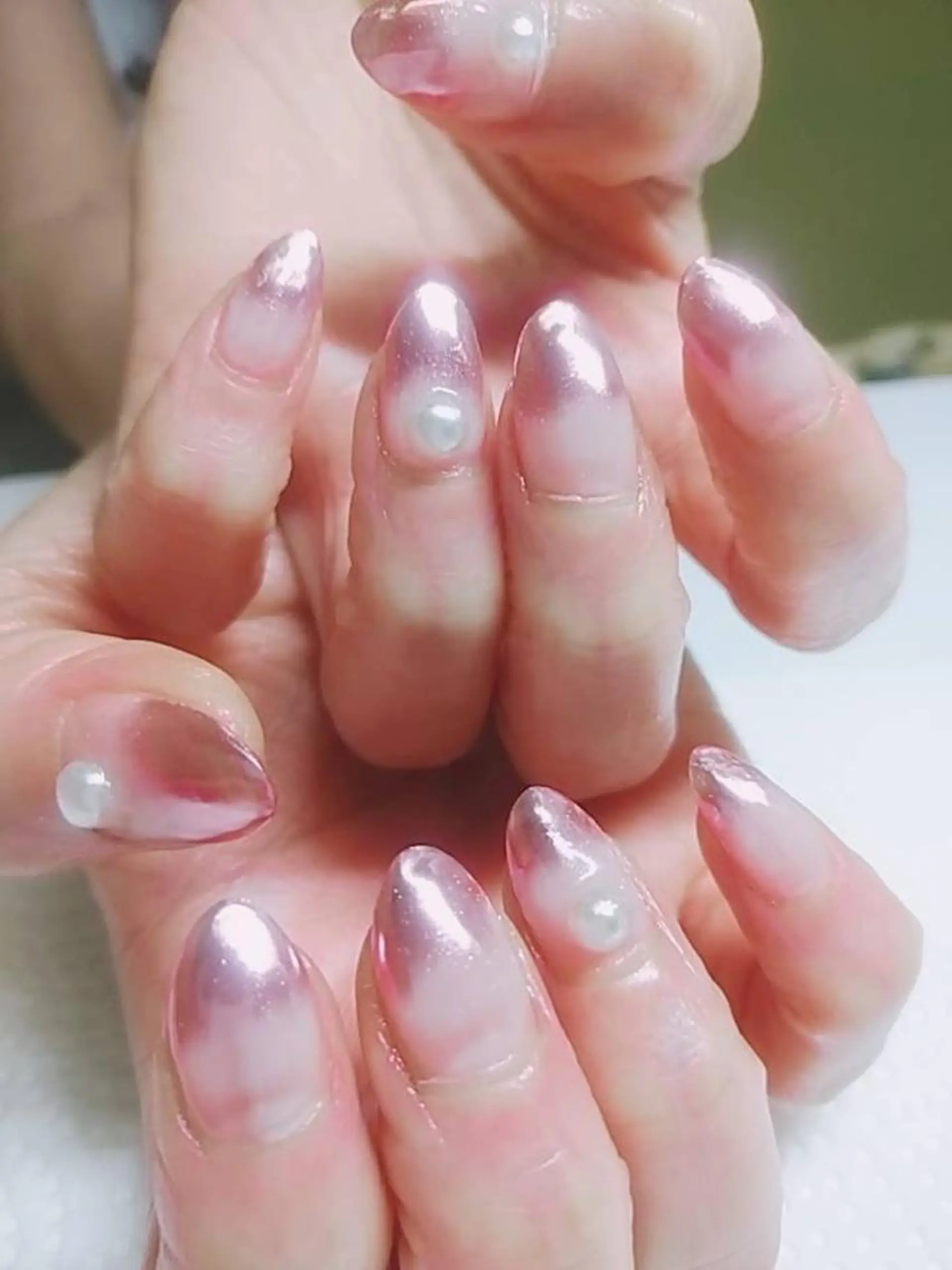 ネイル ミラーネイル プライベートサロン RosyLily所属・プライベートサロン Rosy Lilyのネイルデザイン