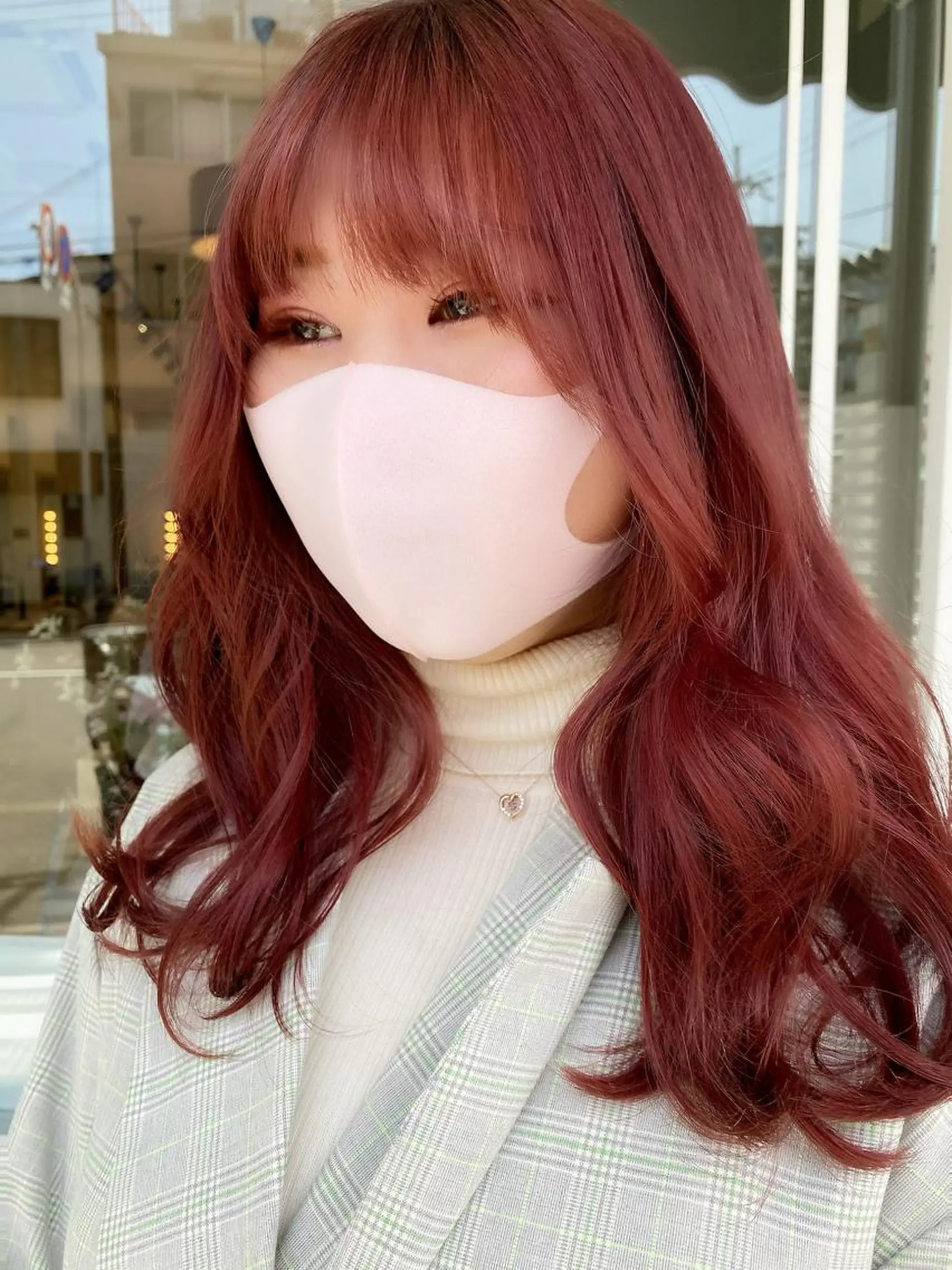 ロング カラー eclat suzumiのヘアスタイル