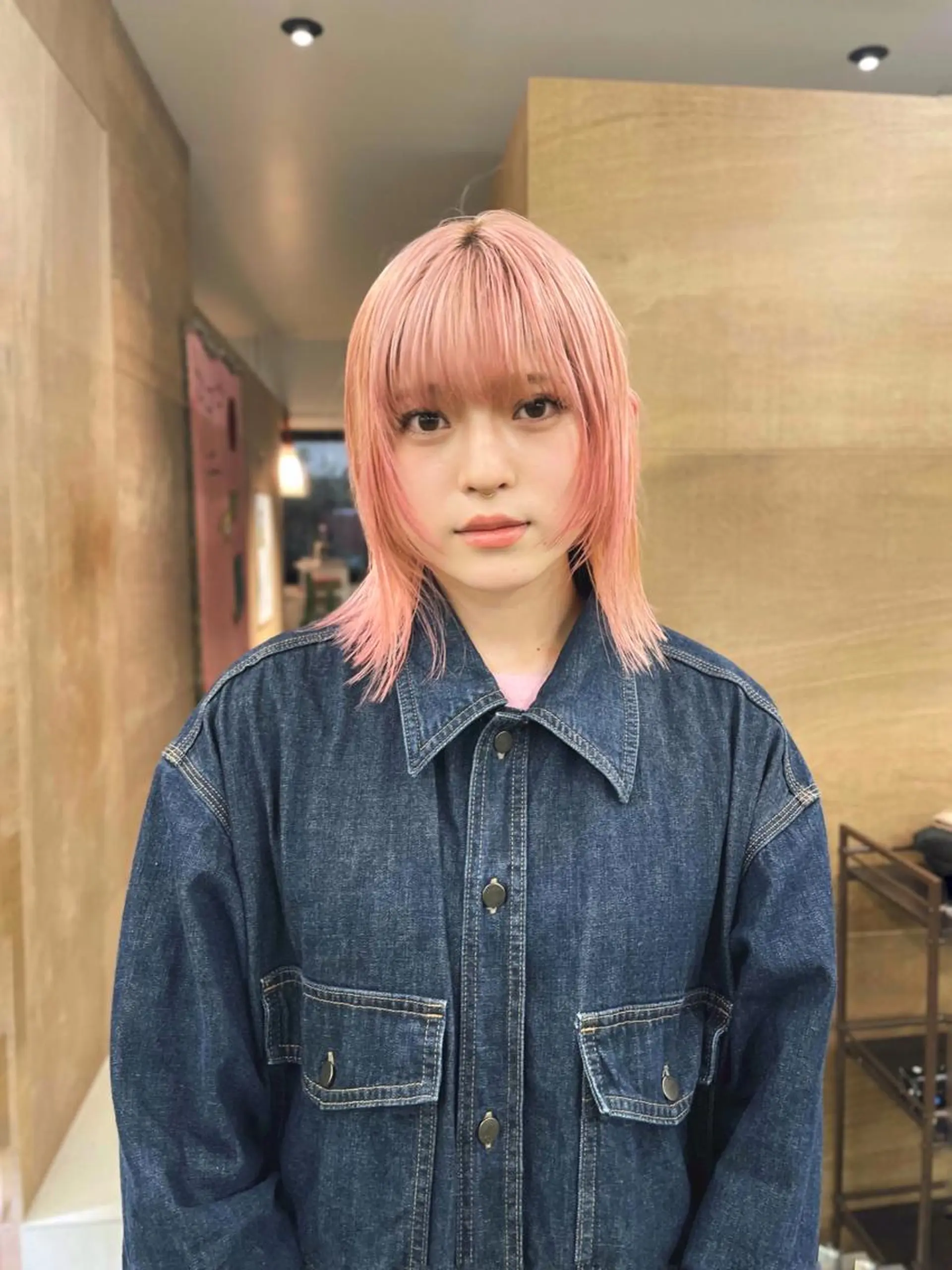 ミディアム カラー ヘアカラー 関 京磨のヘアスタイル