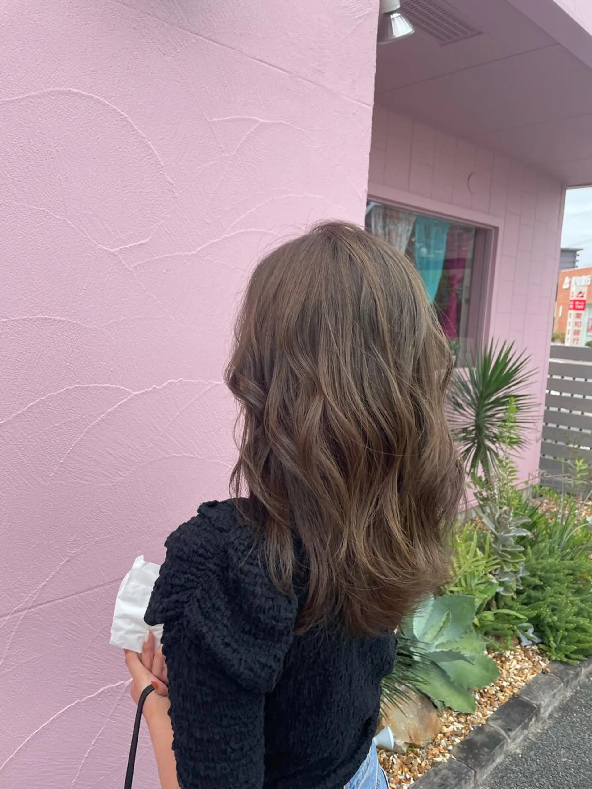 ロング カラー ベージュ/透明感/ 桃子🎀のヘアスタイル