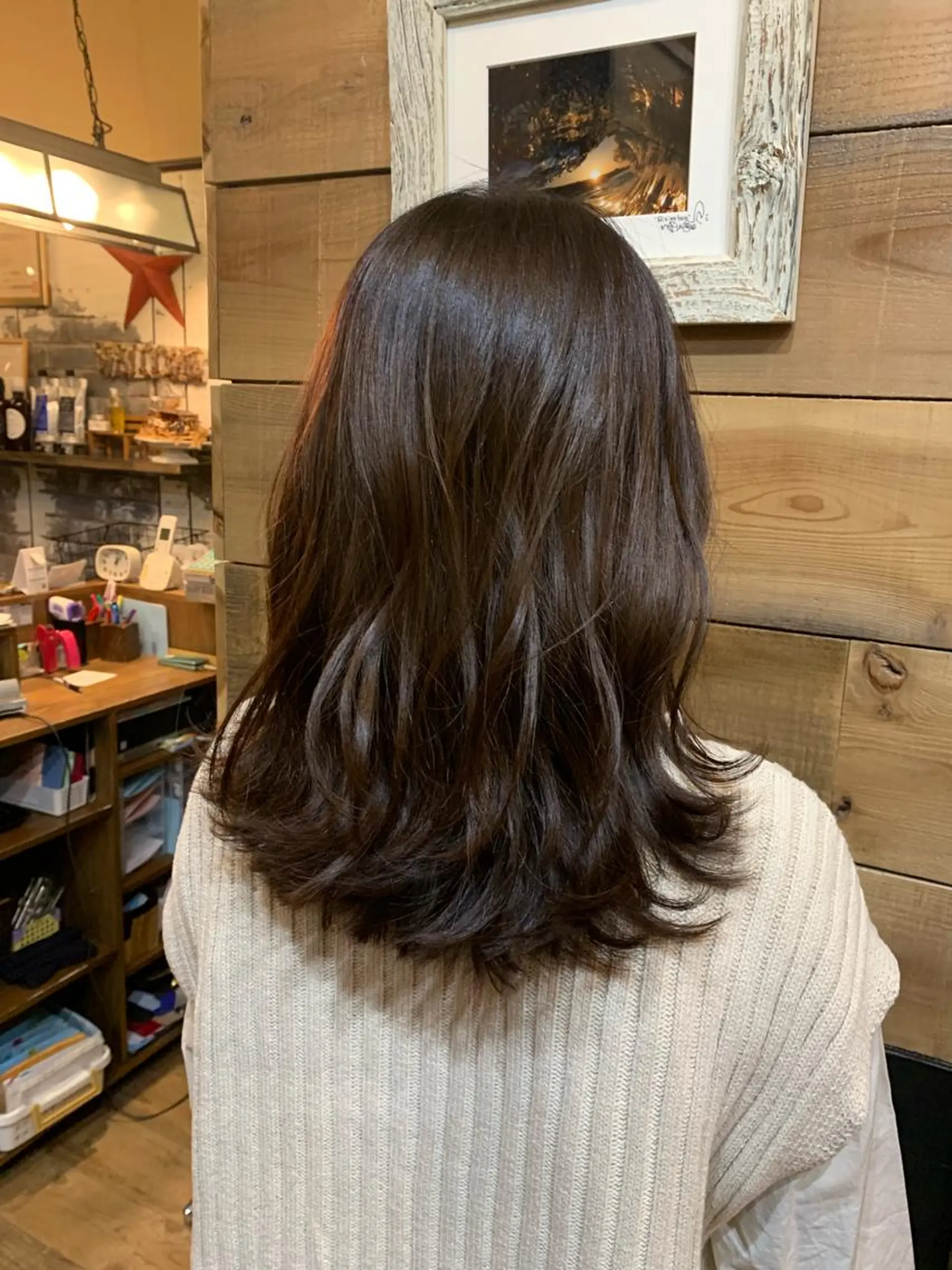 ミディアム ヘアカラー トリートメント SHIAN 八王子👼鬼塚さやかのヘアスタイル