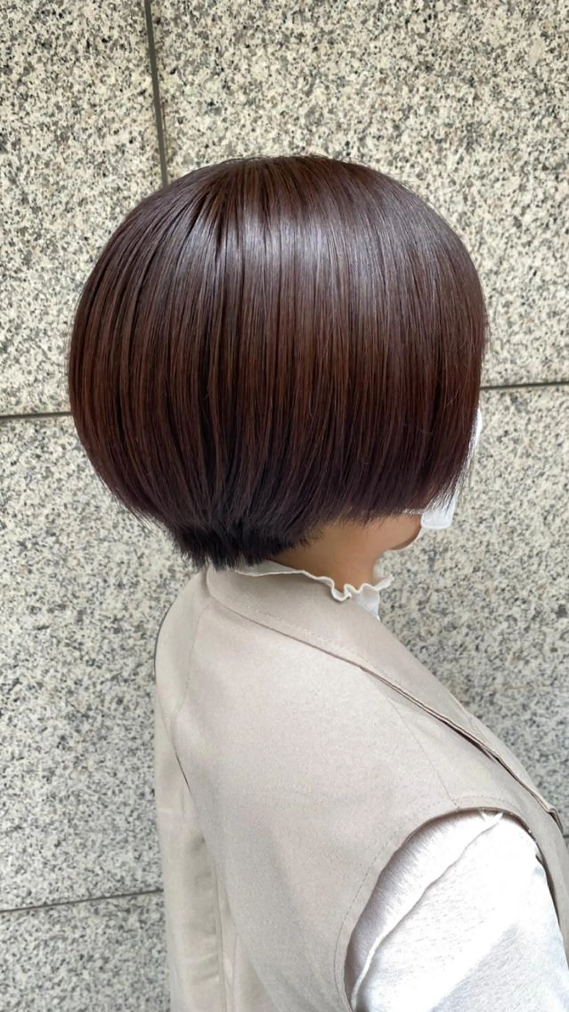 ショート カラー Misaki ║ツヤカラーのヘアスタイル