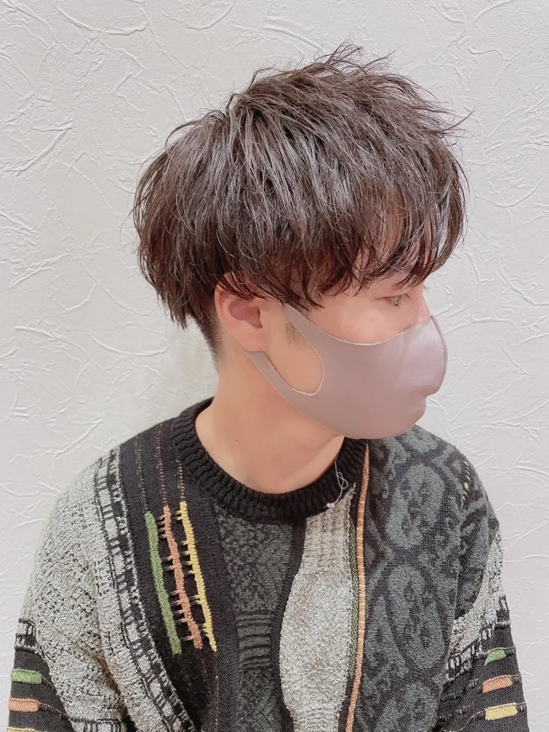 ショート パーマ ヘアアレンジ メンズ メンズZina代表 田端 麗治のヘアスタイル