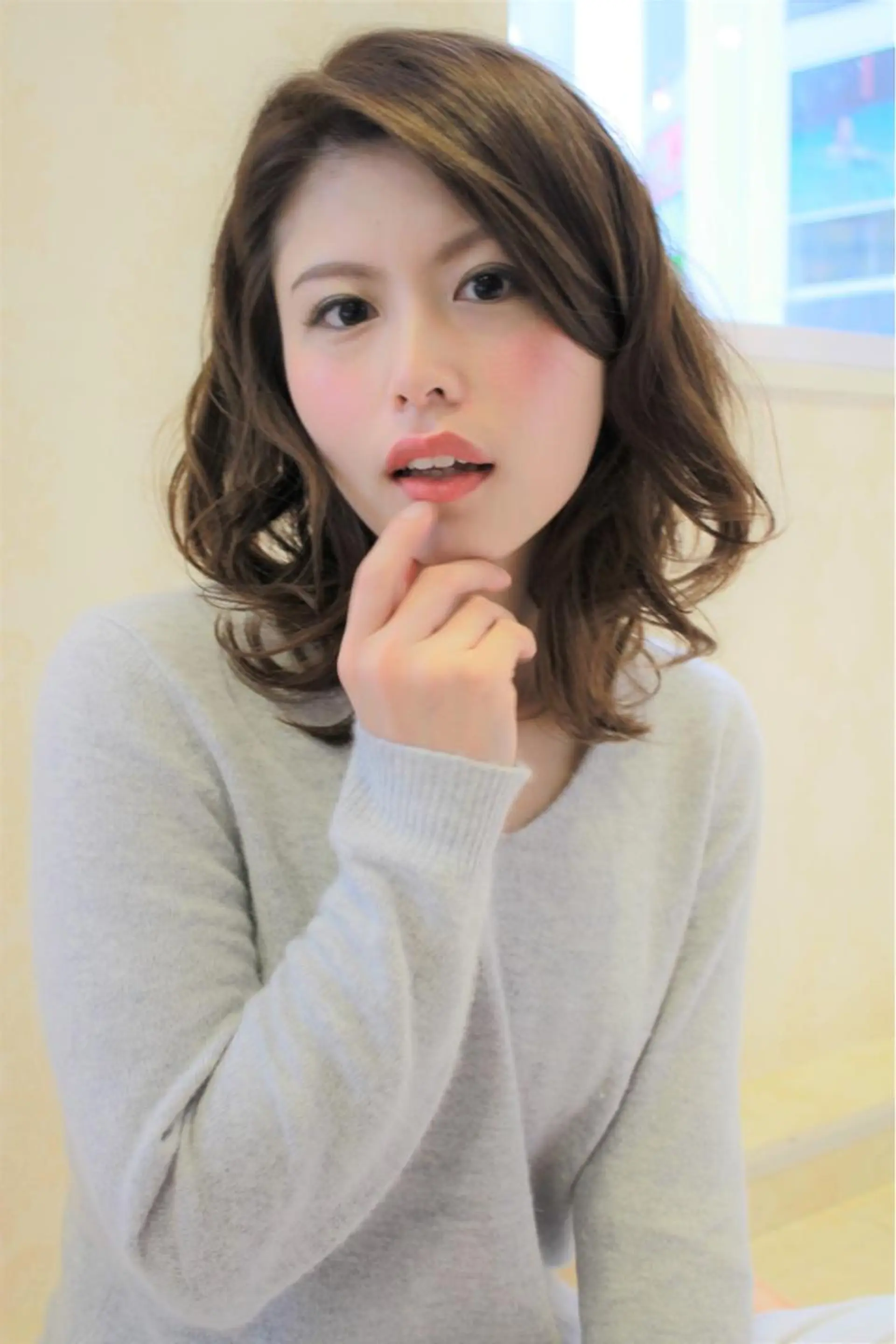 セミロング セミロングパーマ カット パーマ HANA  Hair Produce所属・HANA Hair Produceのヘアスタイル