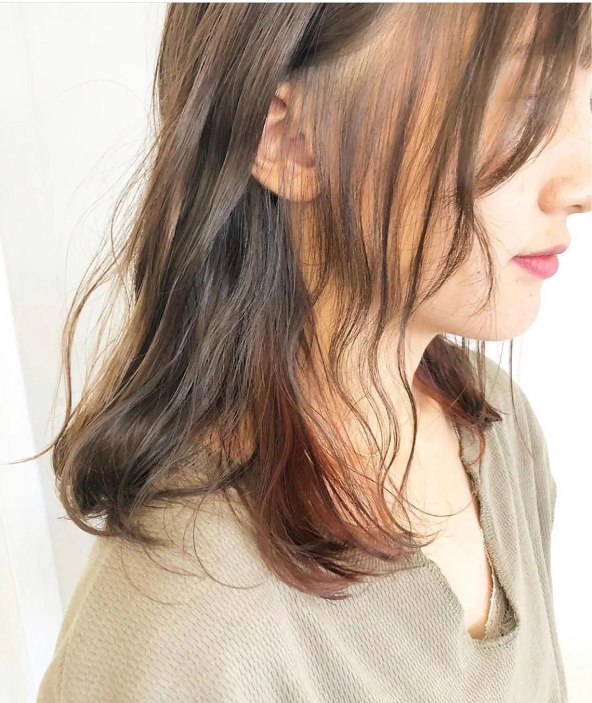 セミロング Strawberry所属・原田 志保のヘアスタイル