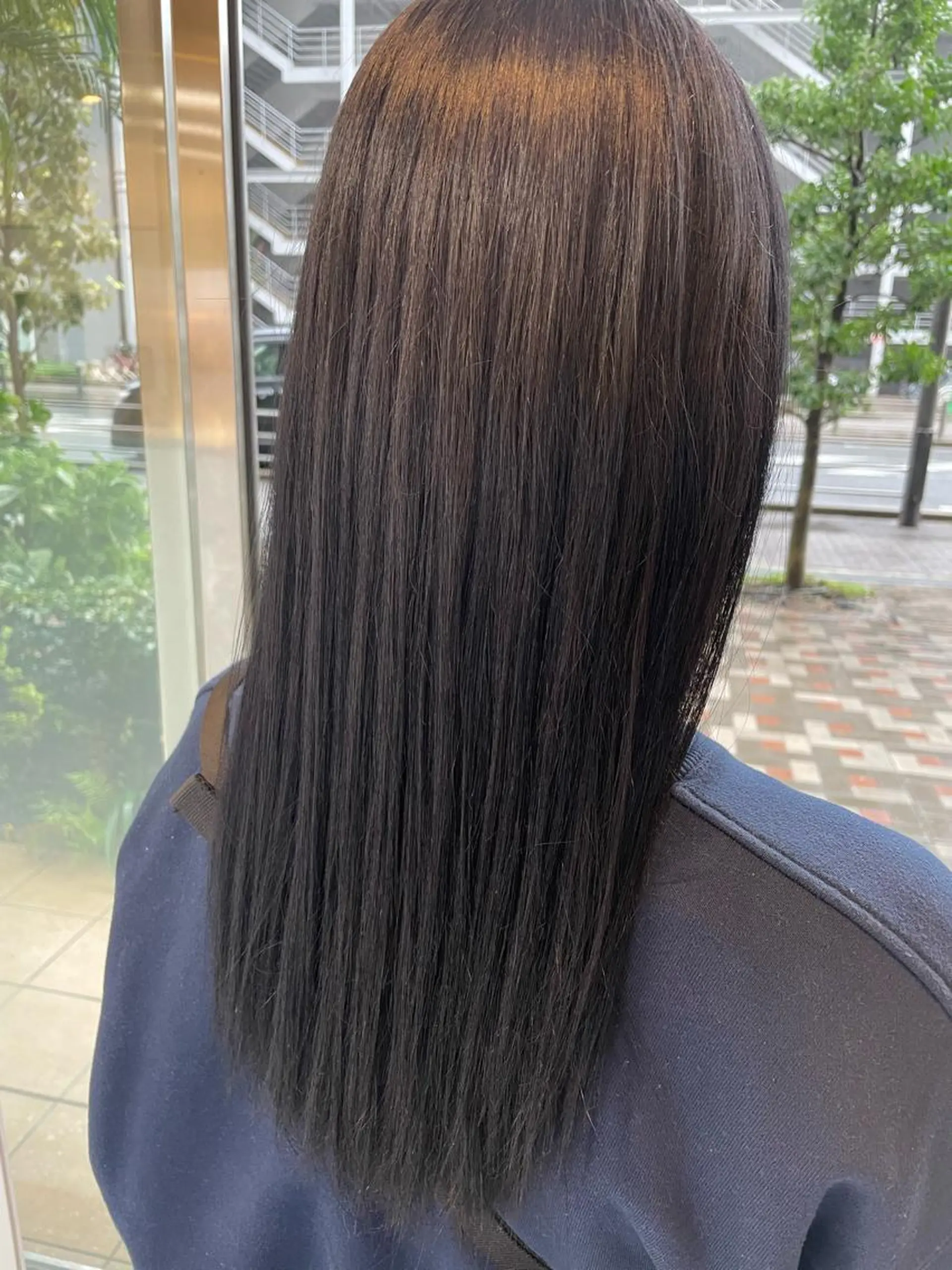 ロング カラー SOYON なんば店所属・水島 真彩のヘアスタイル