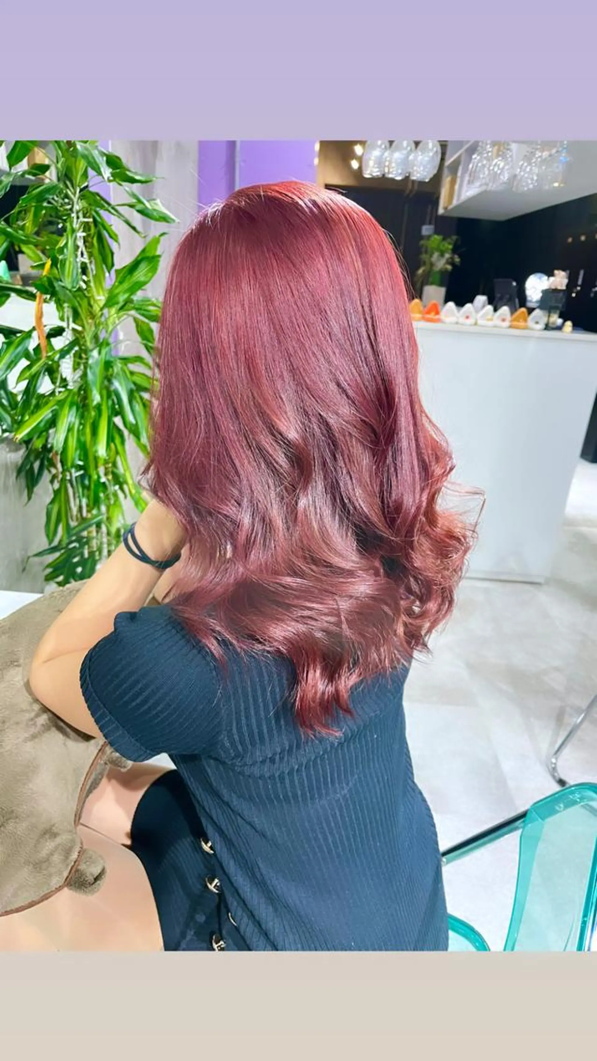 ロング Lavy kyoto所属・Lavy カラー&エクステのヘアスタイル