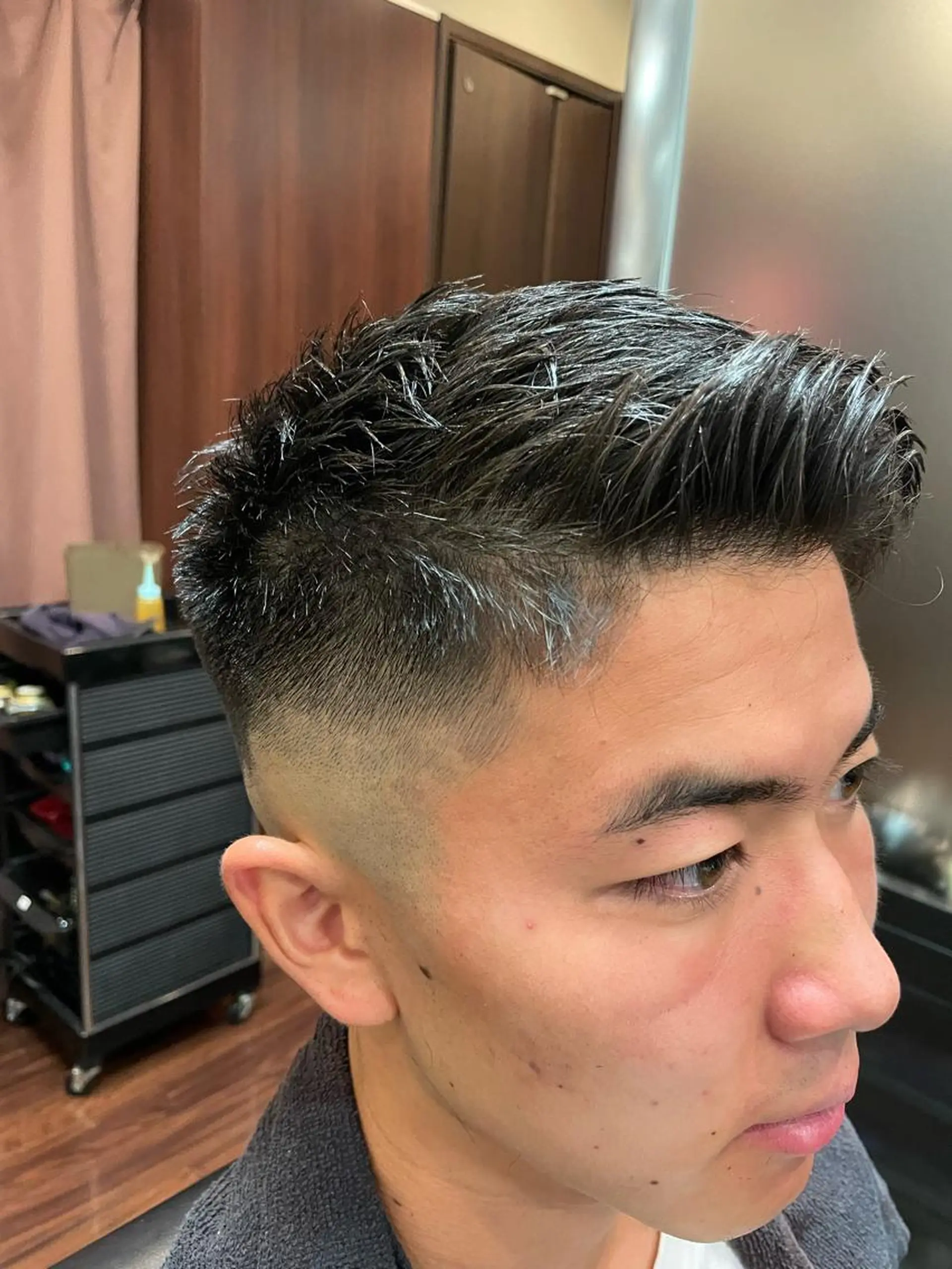 メンズ ヒロ銀座　　バーバーショップ新宿店所属・横尾 太尊ビジネススタイルのヘアスタイル