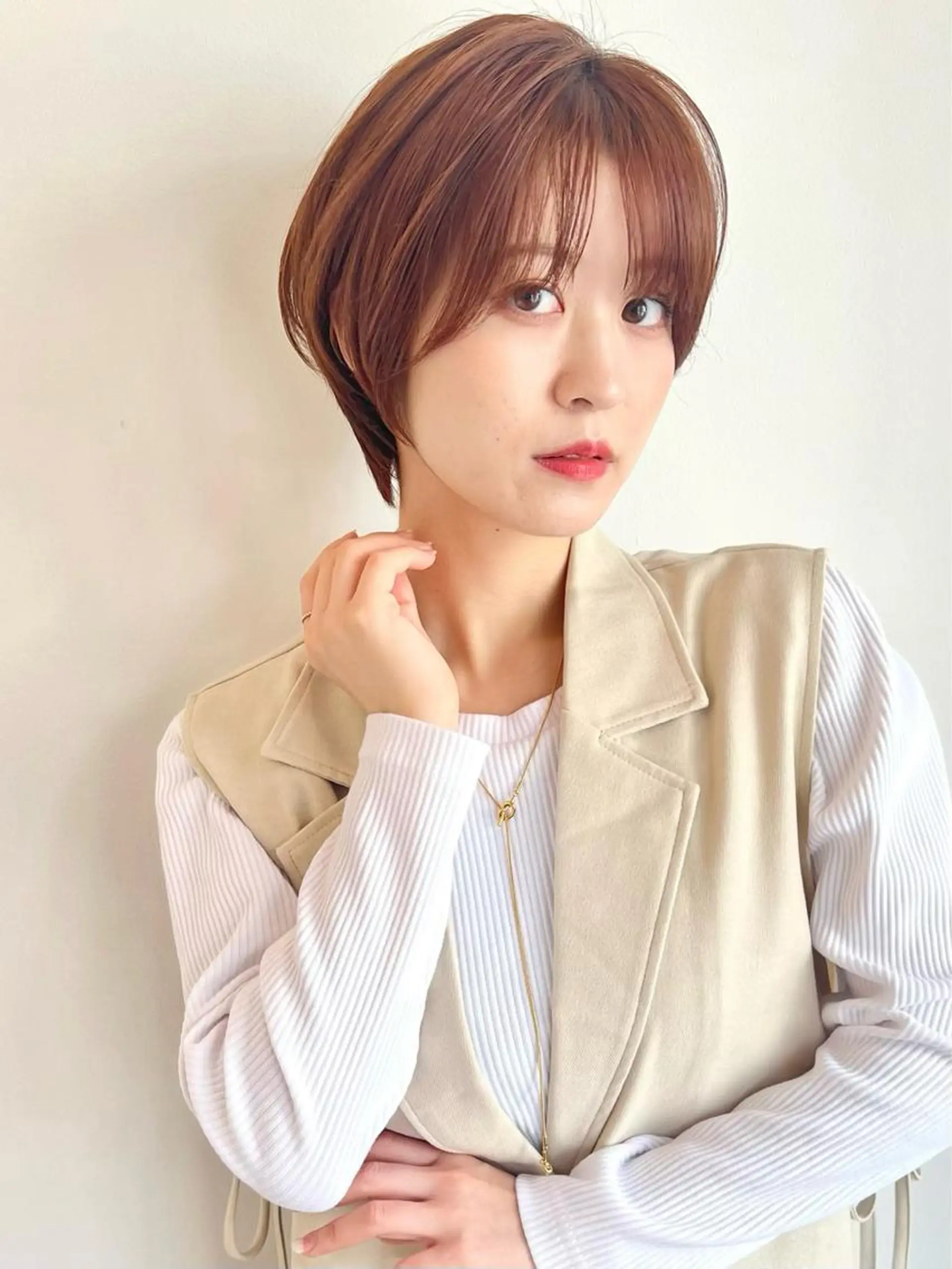 ショート ショート/ボブ/縮毛 三上達大のヘアスタイル