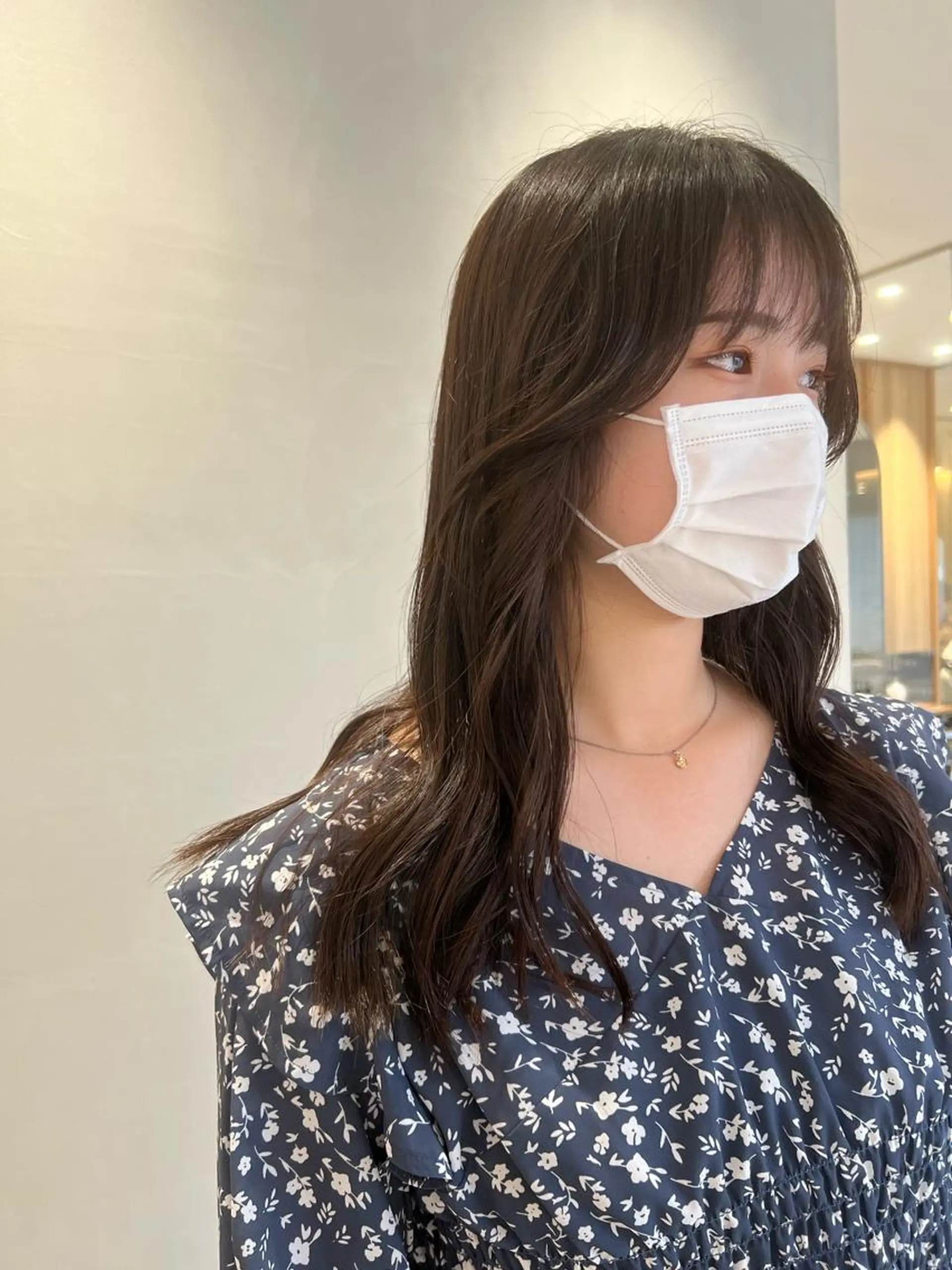 セミロング カラー 顔まわりレイヤー レイヤーカット 🦄Rena 🦄のヘアスタイル