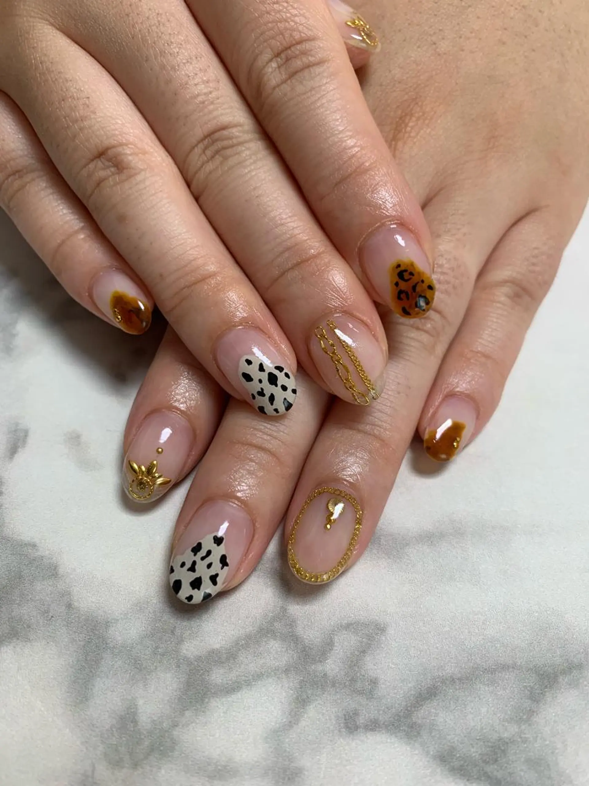 ネイル ハンドネイル nail salon en familleのネイルデザイン