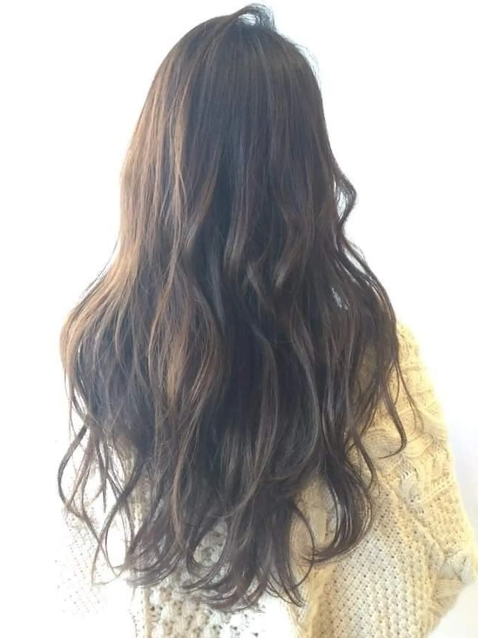 カラー ロング カット ブリーチ/ヘアケア/ 艶髪/イギチハルのヘアスタイル