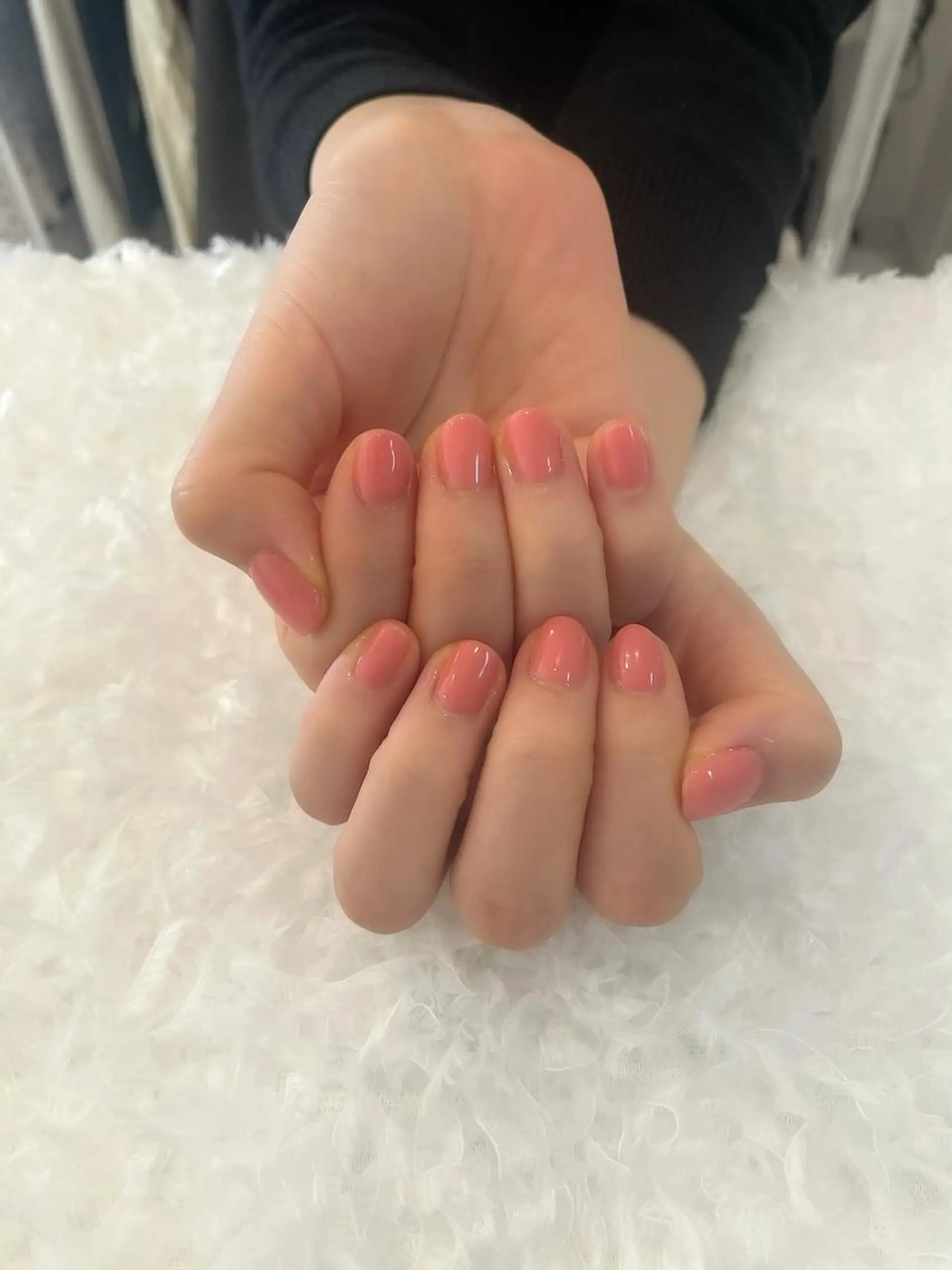 ネイル ワンカラーネイル ささき れいなのネイルデザイン