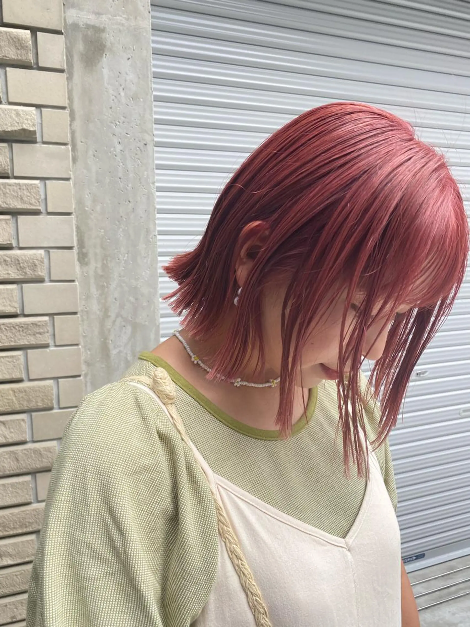 ミディアム ALLYS 渋谷店所属・最高級の艶のある カラーmei🎨のヘアスタイル