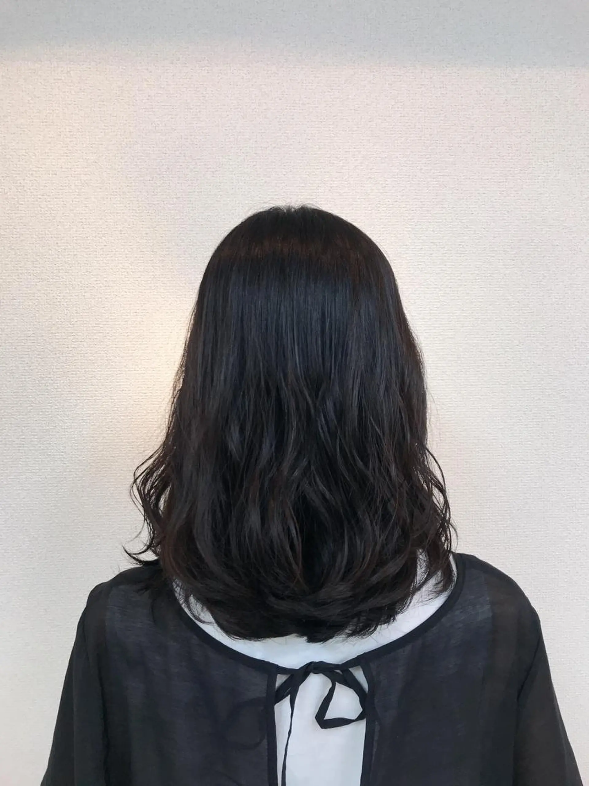 ミディアム ミディアムパーマ 松本平太郎美容室大宮店所属・もりたみかこ 美容師お休み中のヘアスタイル