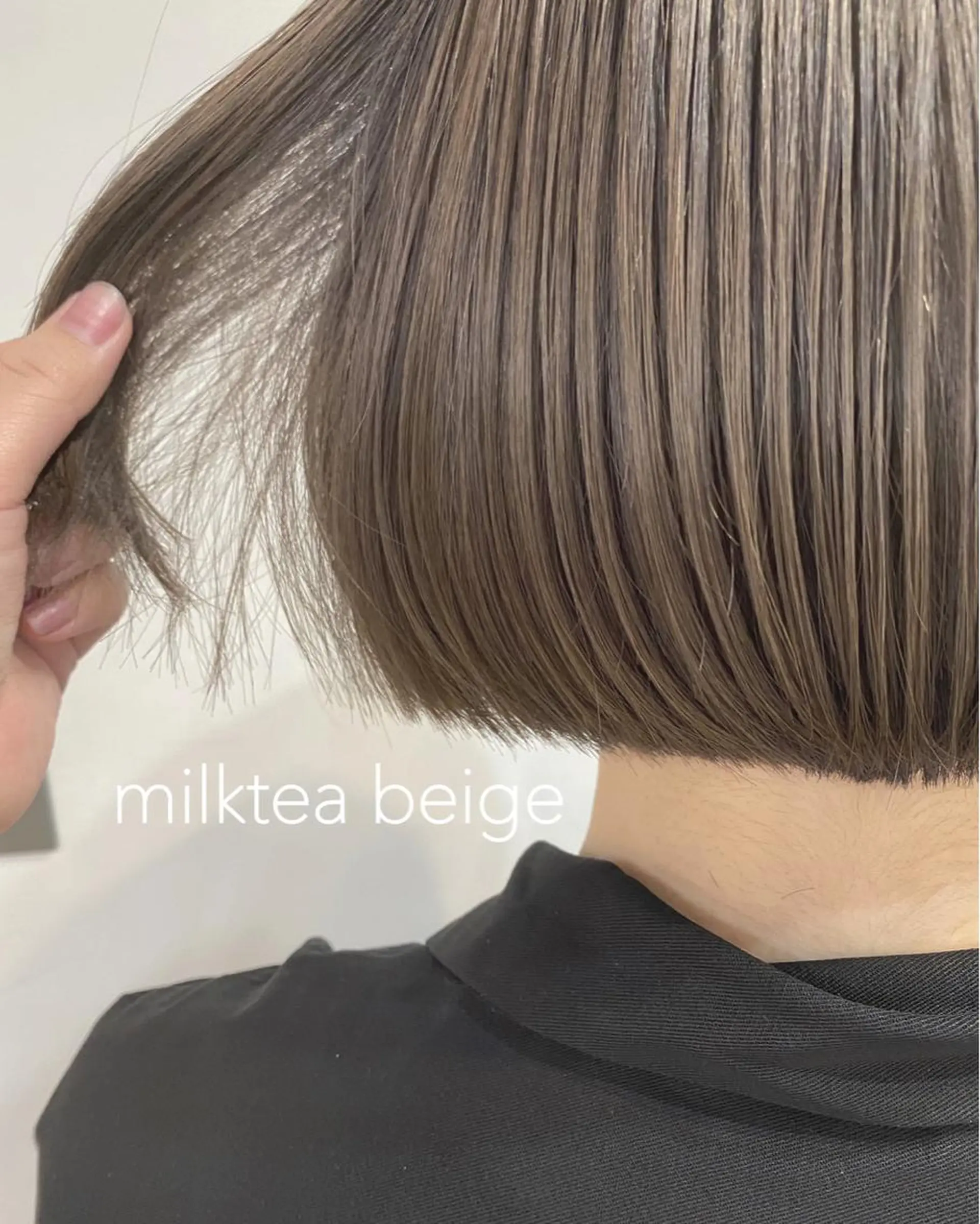 ショート カラー ヘアアレンジ ブリーチ satsuki 暖色・ブラウンカラーのヘアスタイル