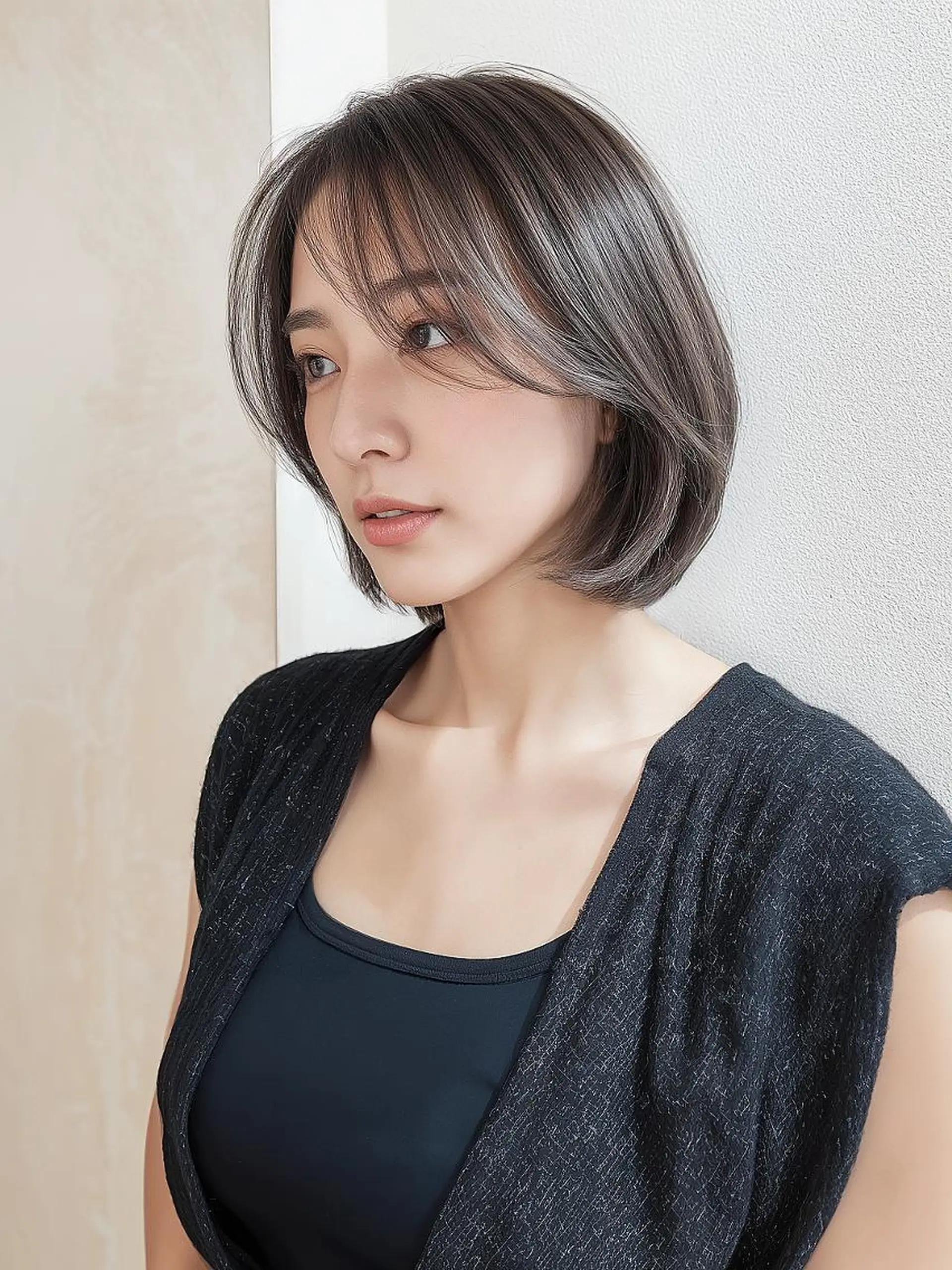 ミディアム LILIA .のヘアスタイル