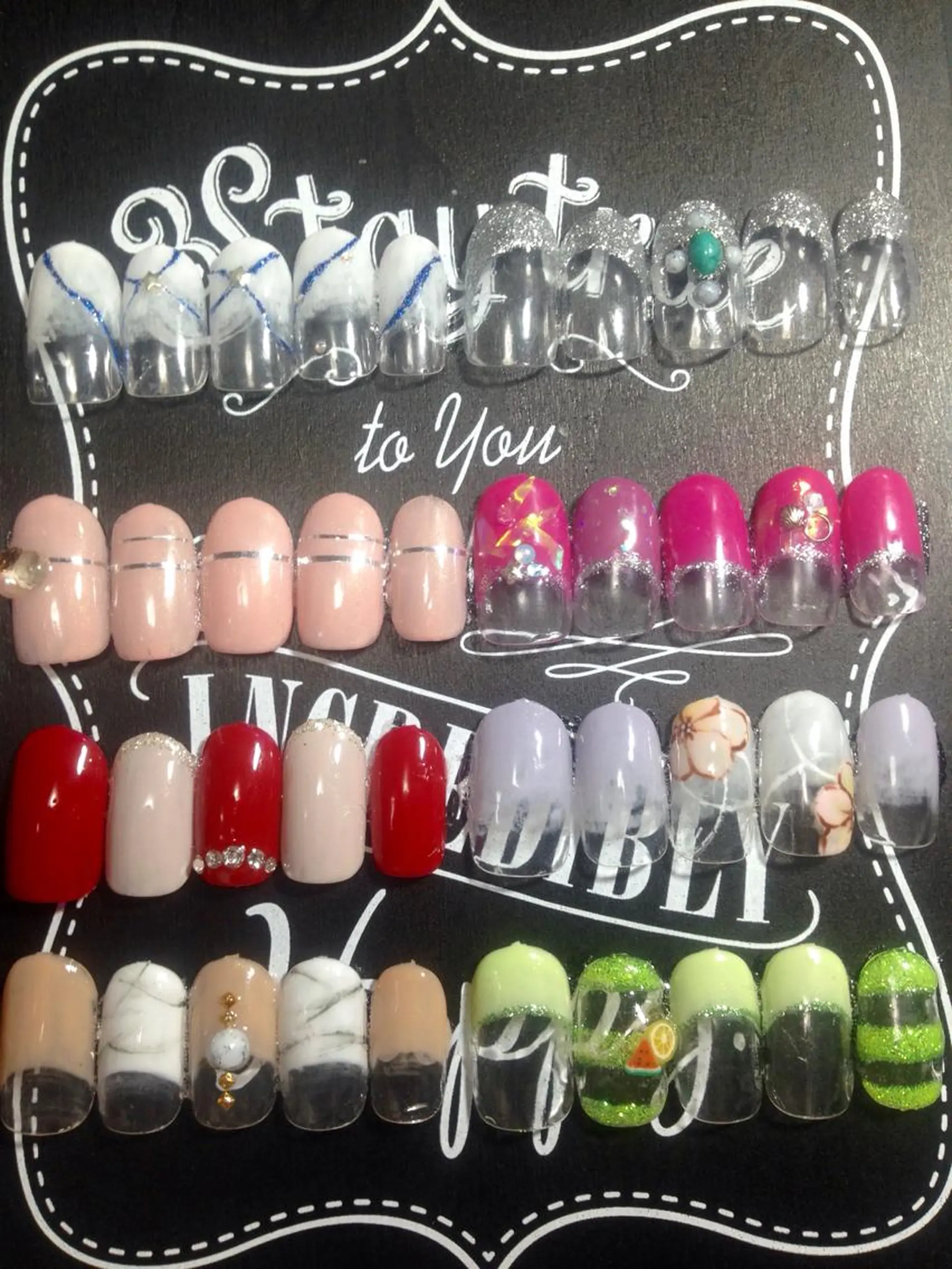 ネイル リラネイル所属・福田 美代子のネイルデザイン