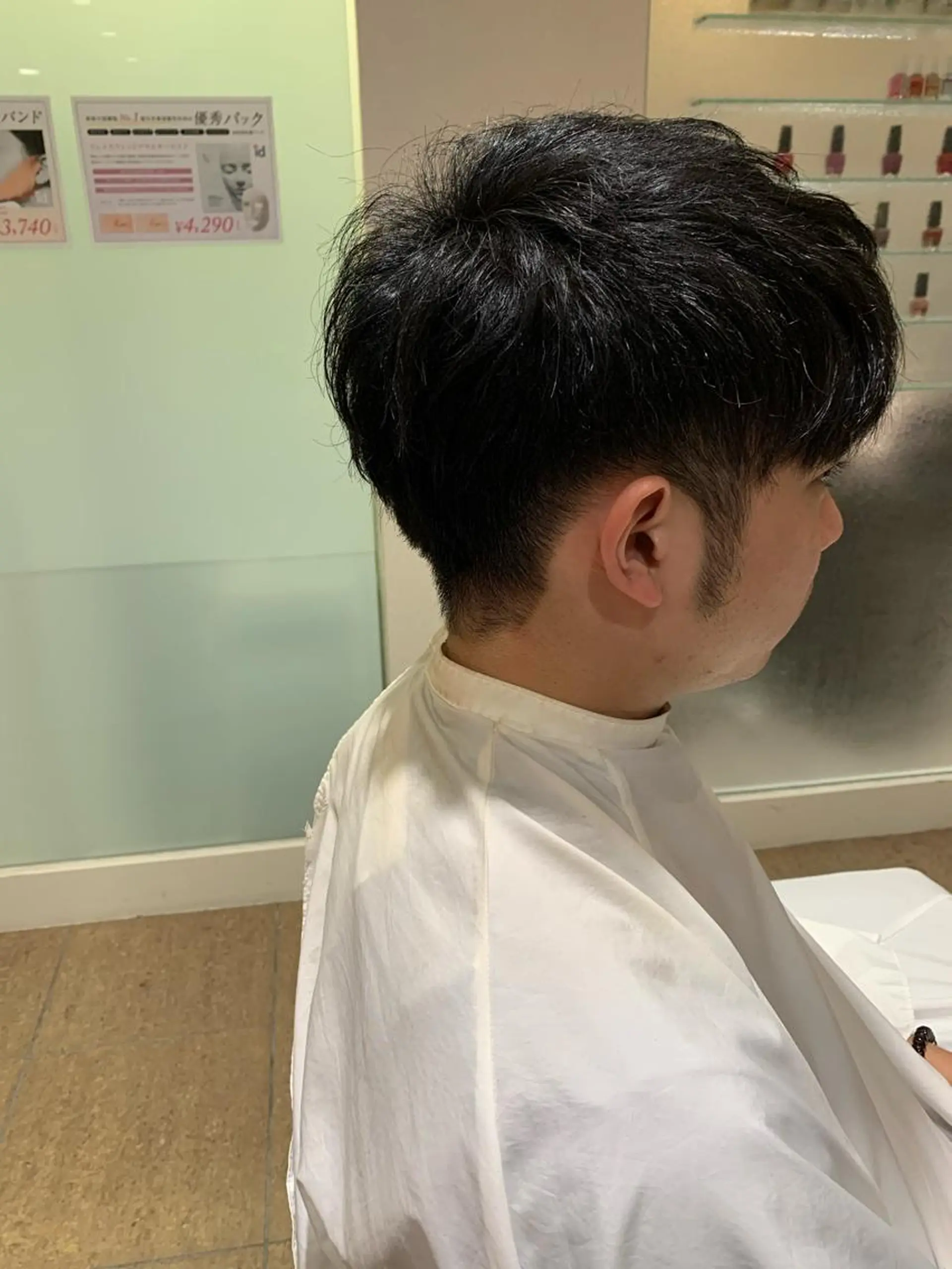 メンズ 永瀬 恵のヘアスタイル