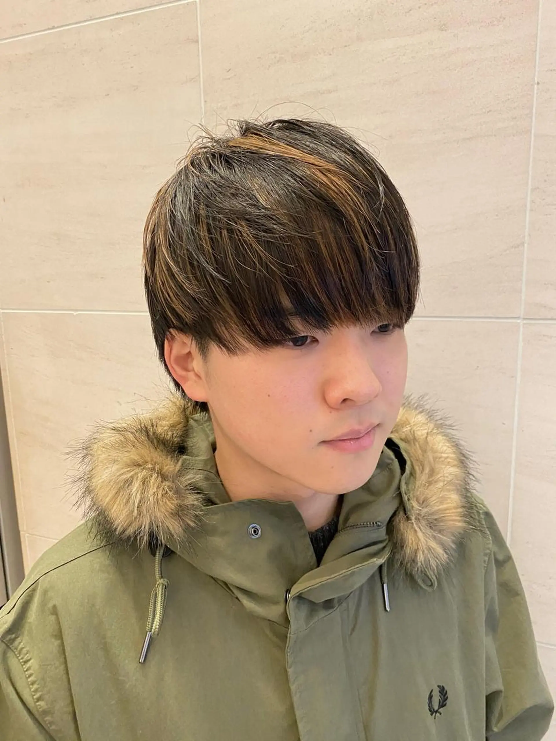 ショート カラー メンズ カット ヘアカラー ヘッドスパ 3月〜お店変わります 詳しくはインスタまでのヘアスタイル