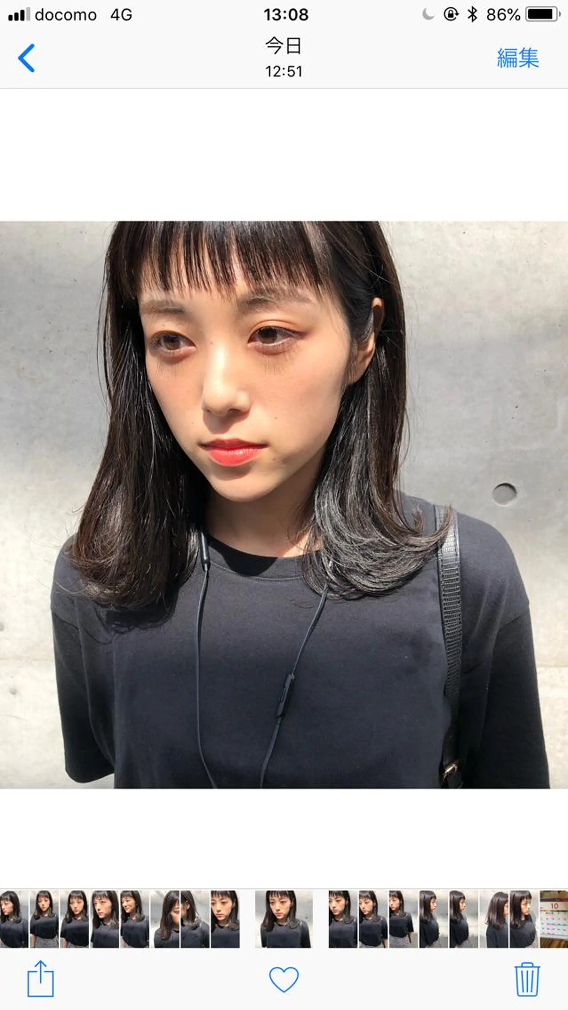 カラー THE DAY所属・AKI HASHIMOTOのヘアスタイル