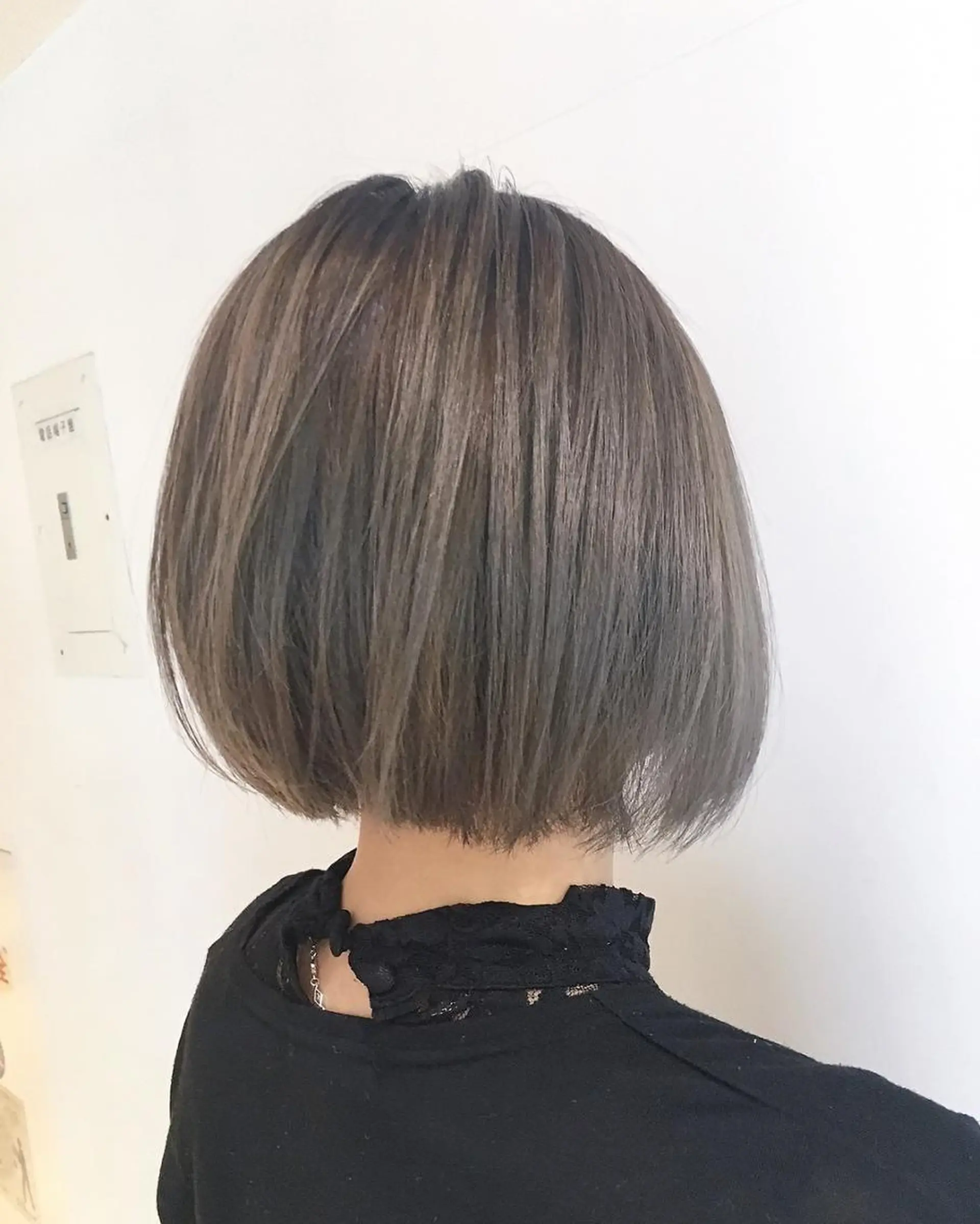 ミディアム カット ヘアカラー トリートメント 💫似合わせショート 【代表】茂木のヘアスタイル