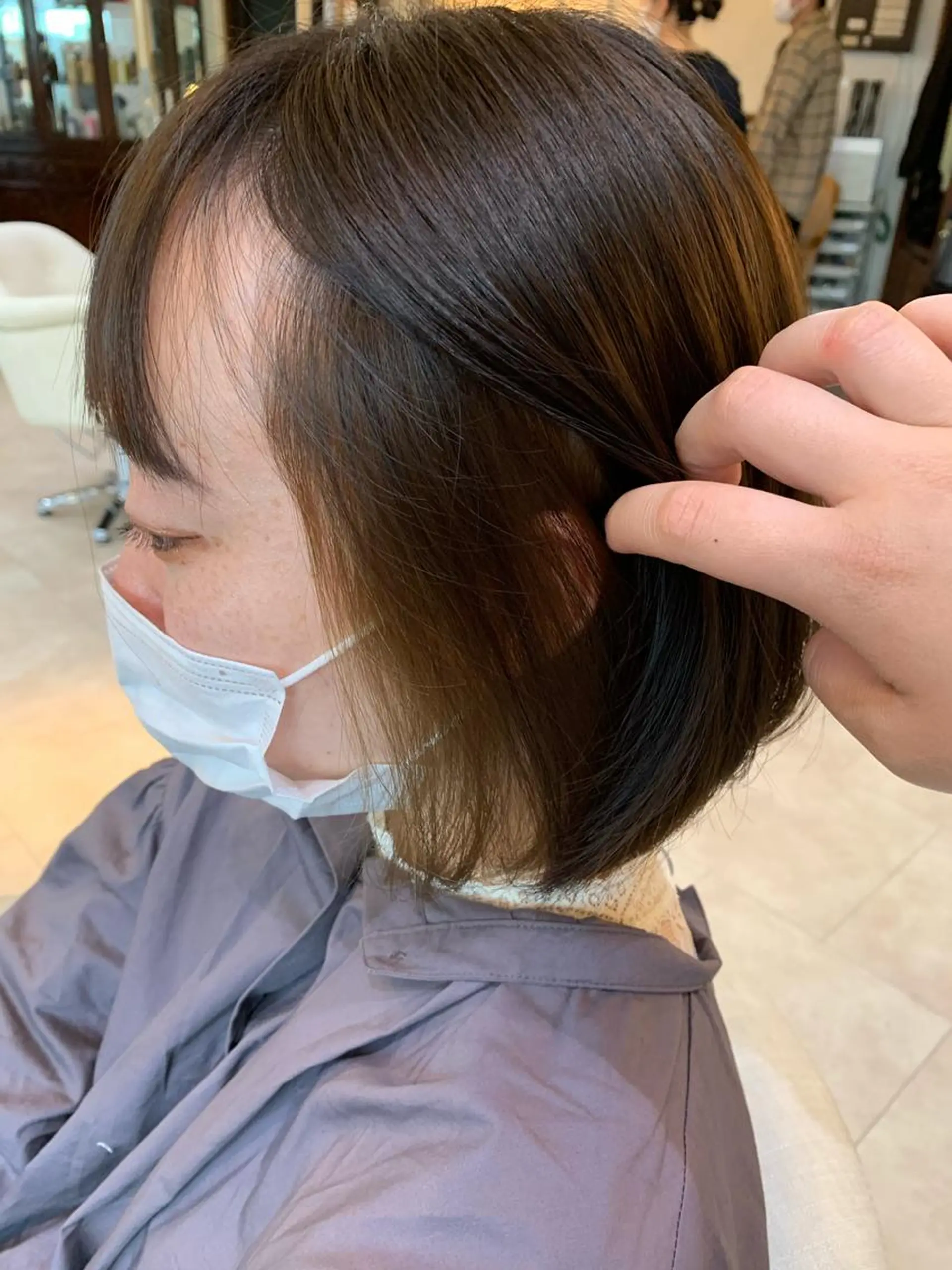 ショート 💛ハイトーン💛 りむのヘアスタイル