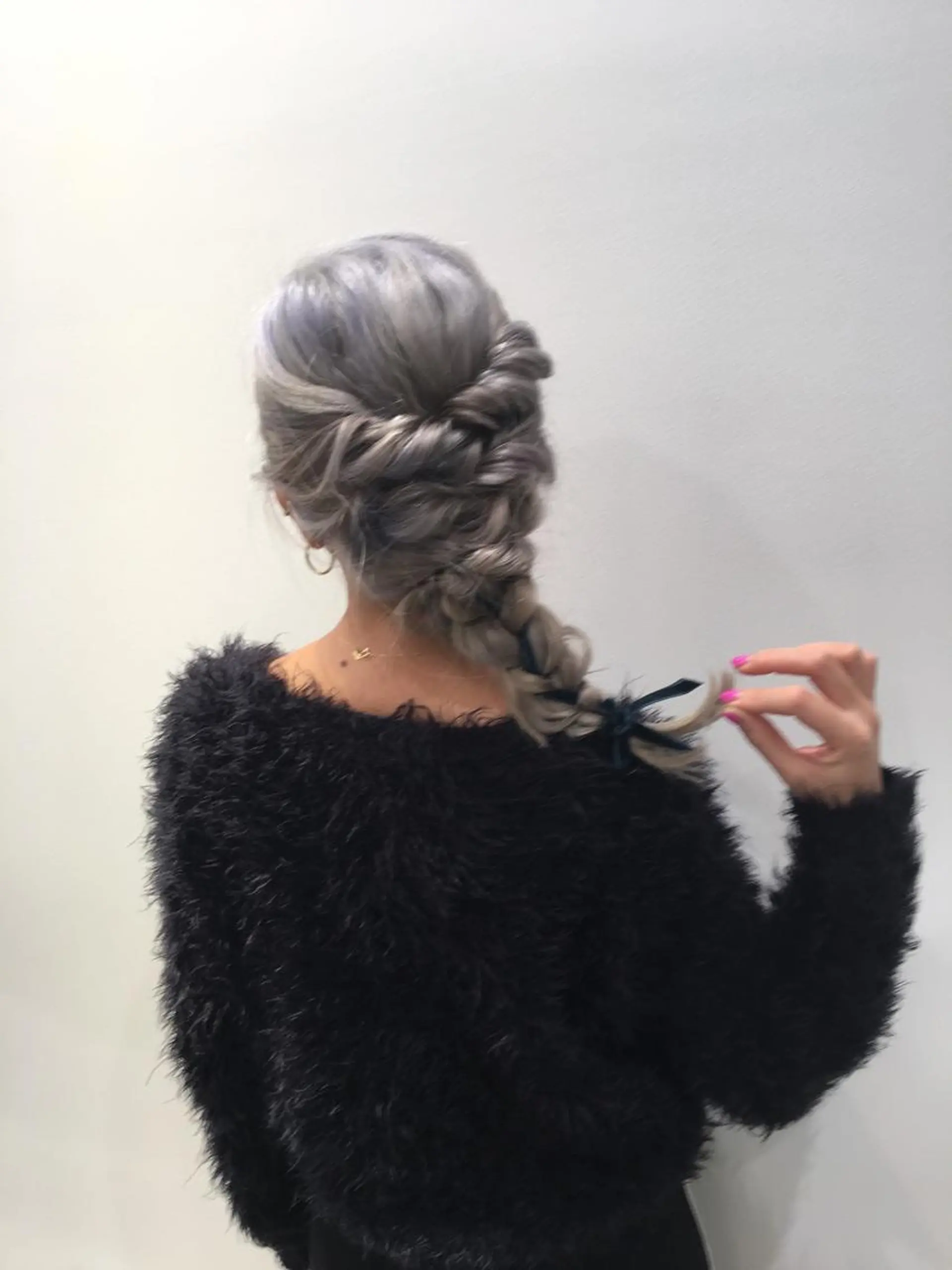 ロング カラー たなか ちあきのヘアスタイル