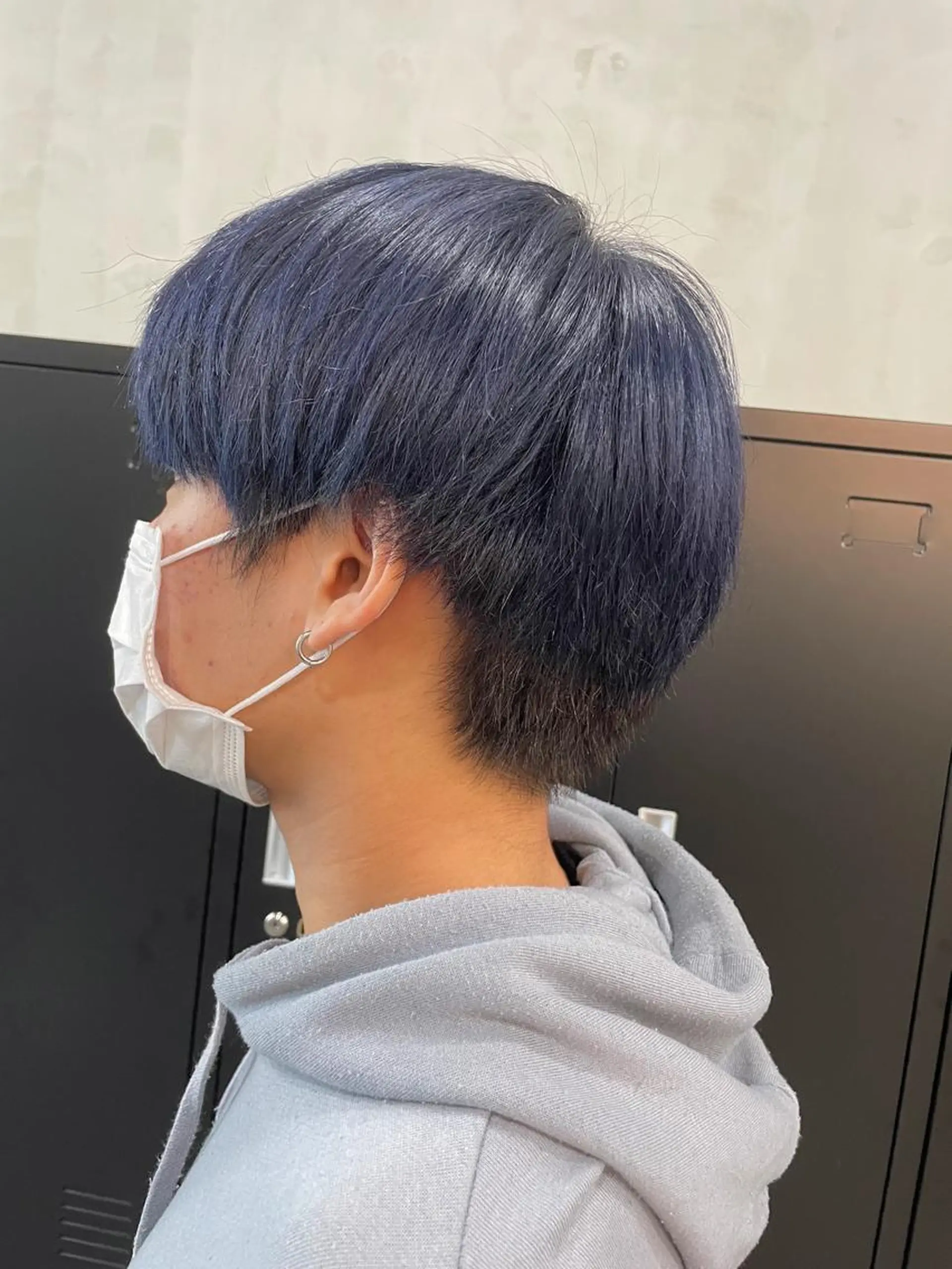 カラー メンズ ブルーカラー ネイビーカラー ヘアカラー トリートメント ALLEN hair所属・ALLEN hair /まなのヘアスタイル