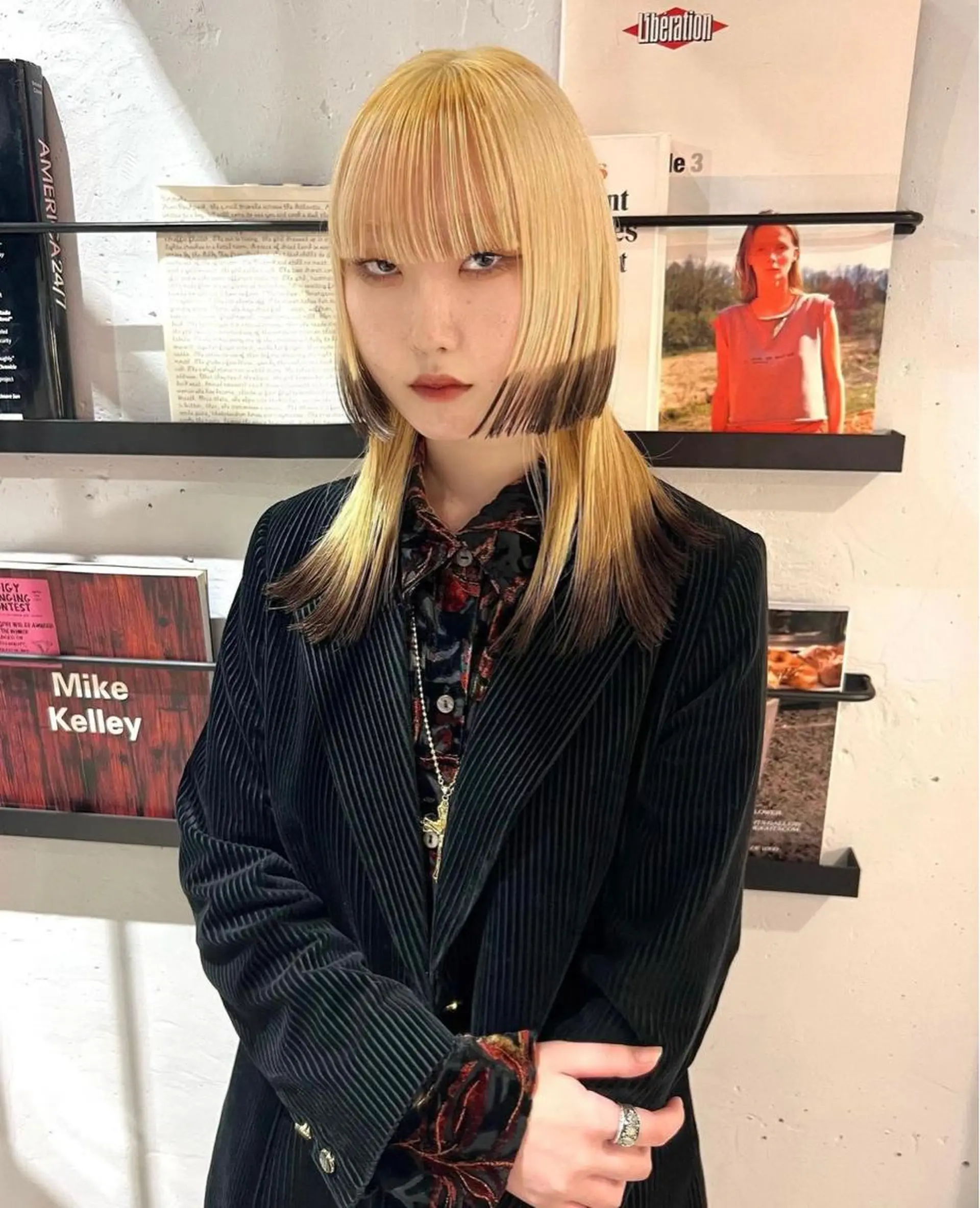 セミロング カラー 丹治 一輝ボブ/ショートのヘアスタイル