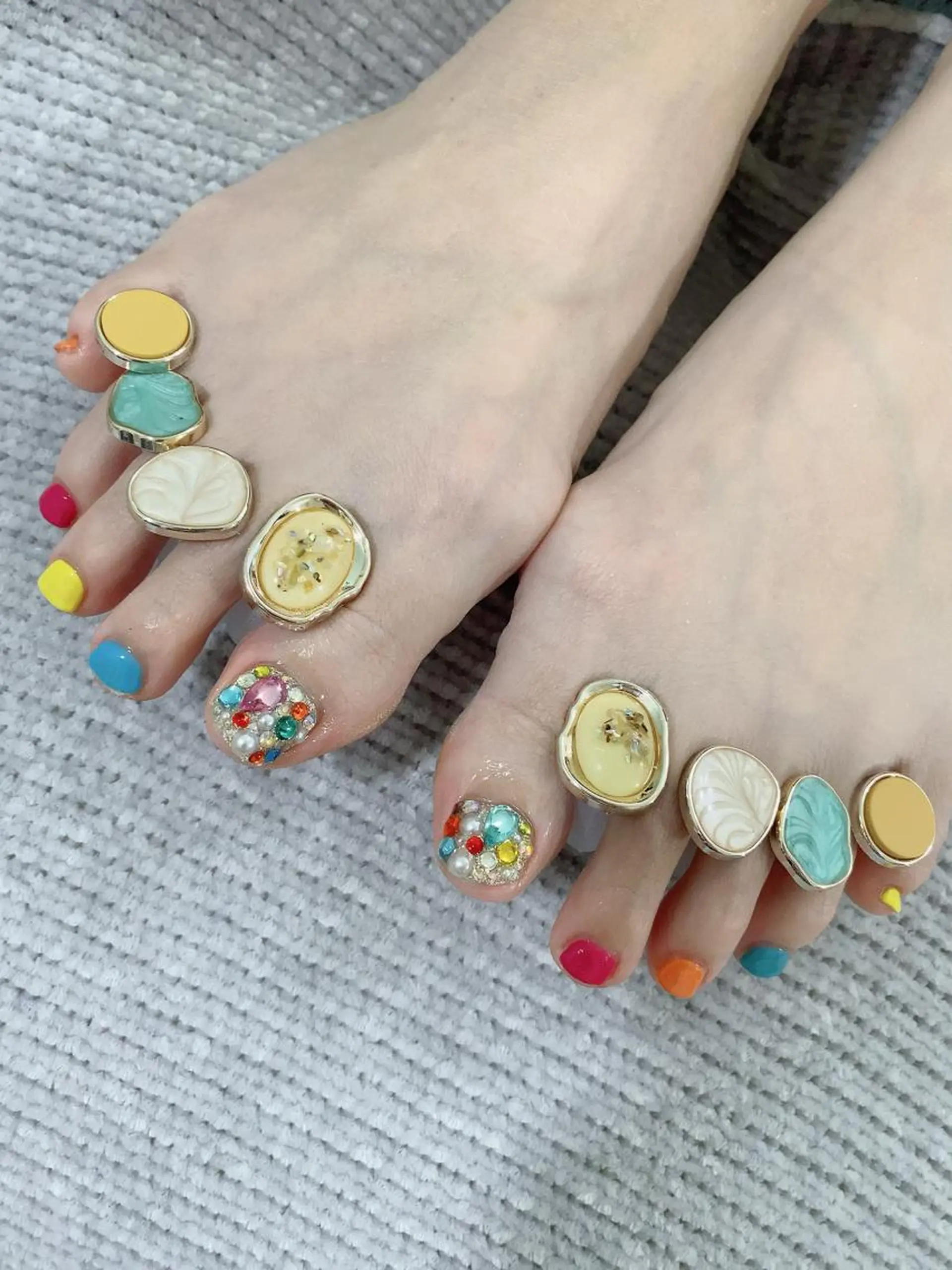 ネイル フットネイル フットネイル 艶々の美爪を〜 【リリアーナ】のネイルデザイン