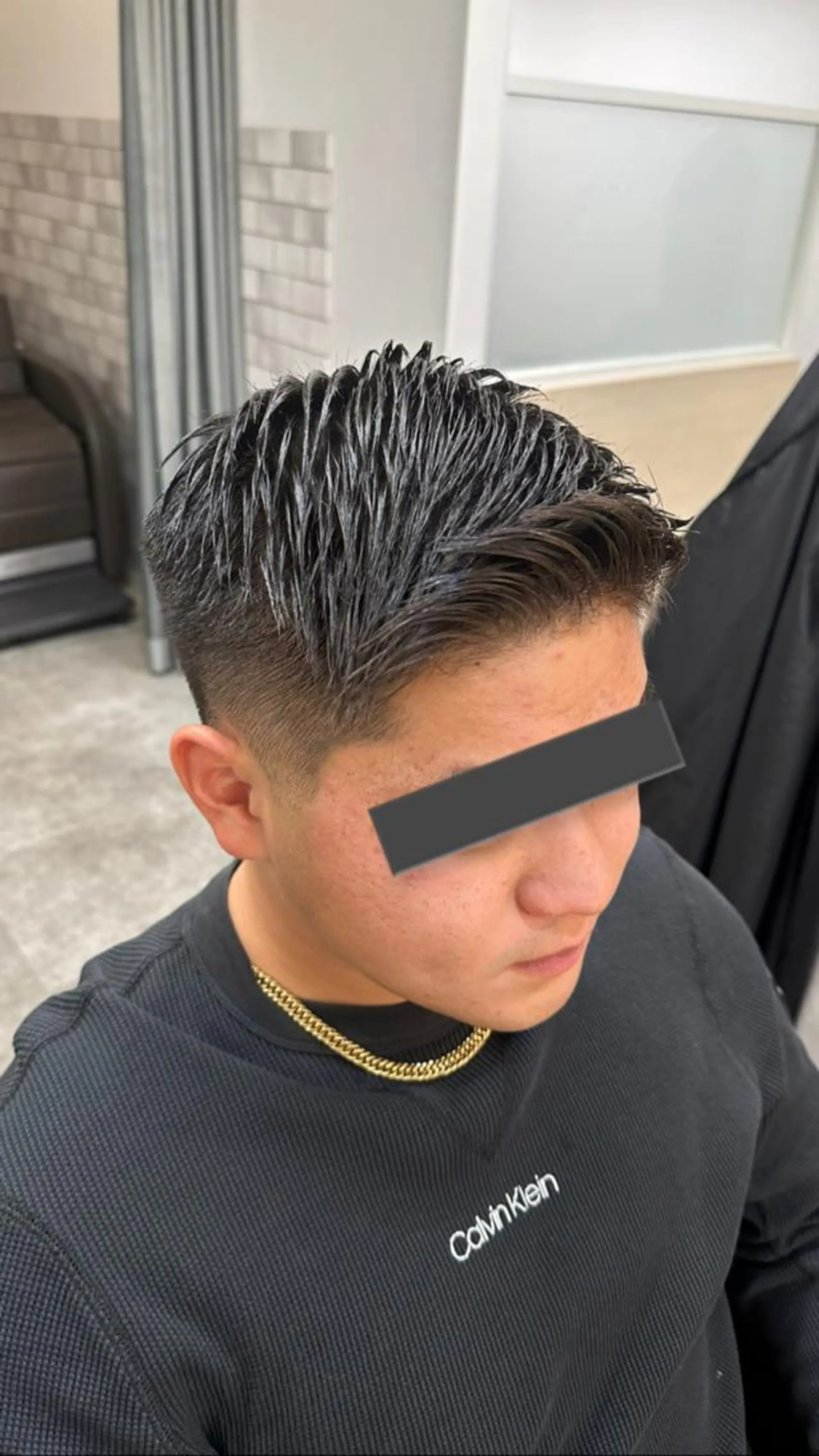 メンズ Mayo/ダブルカラ メンズカット/カラーのヘアスタイル