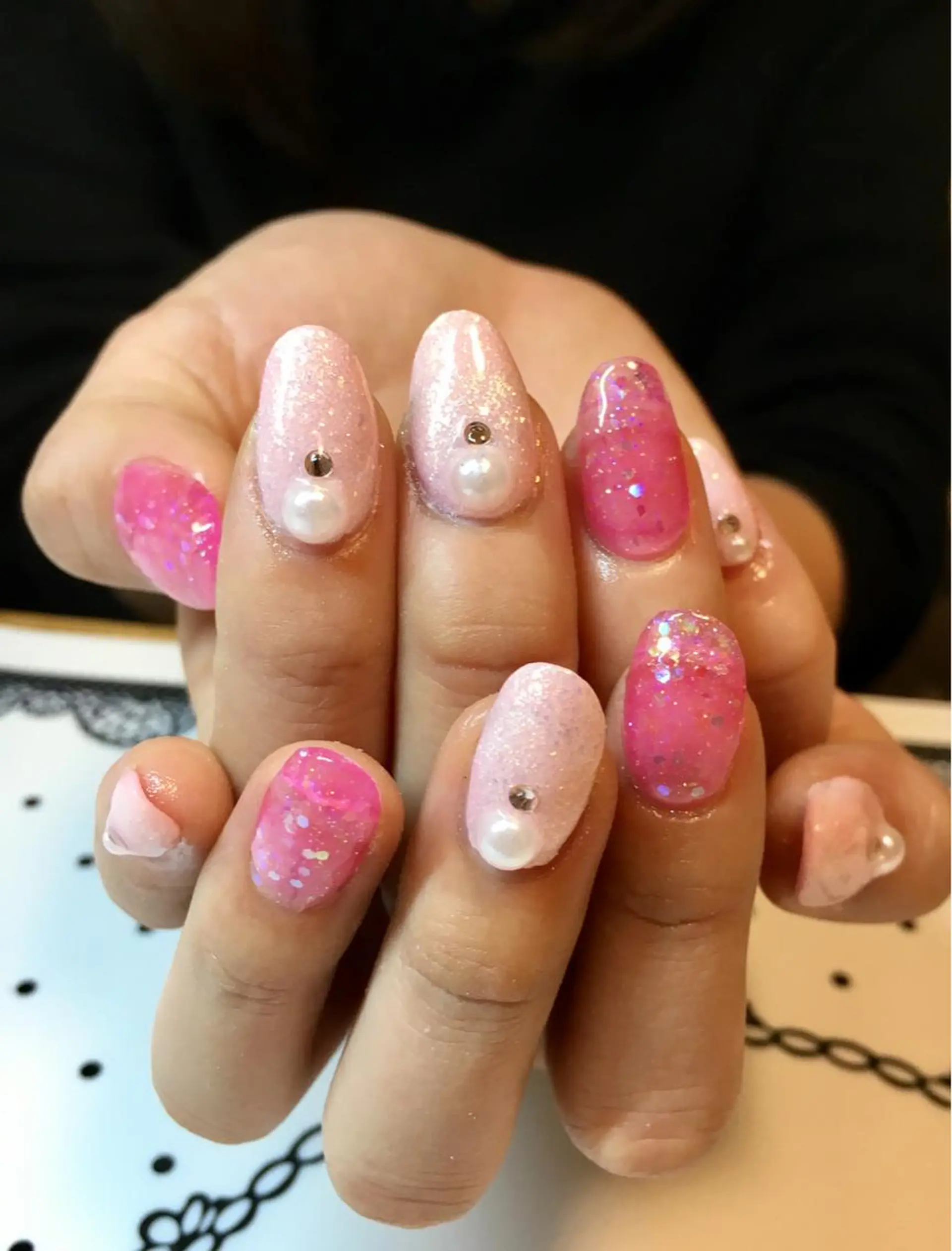 ネイル スカルプネイル シンプルネイル nailsalon sugarr所属・nailist cocoのネイルデザイン
