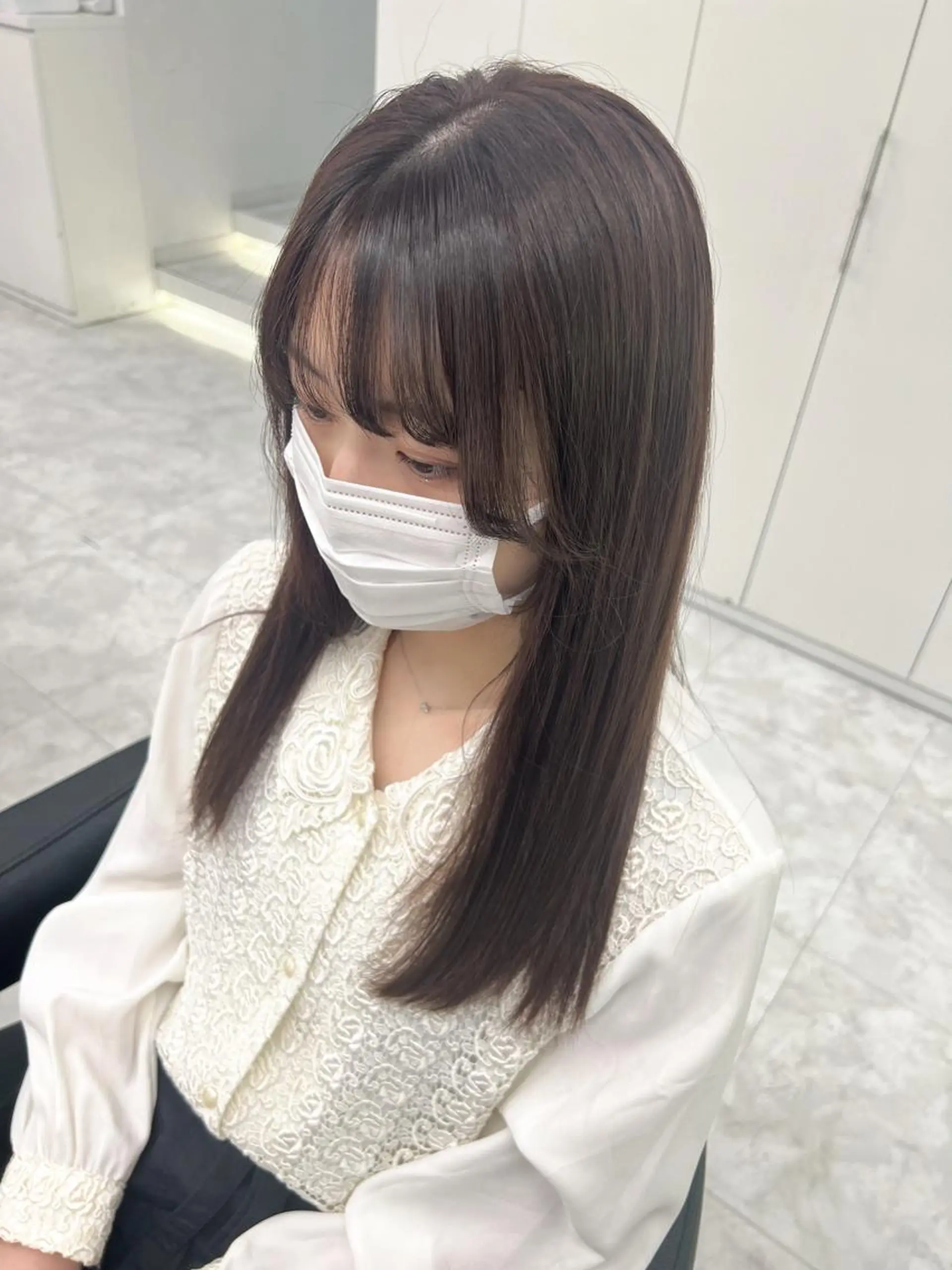 セミロング 💖SAE💖 銀座美容師のヘアスタイル