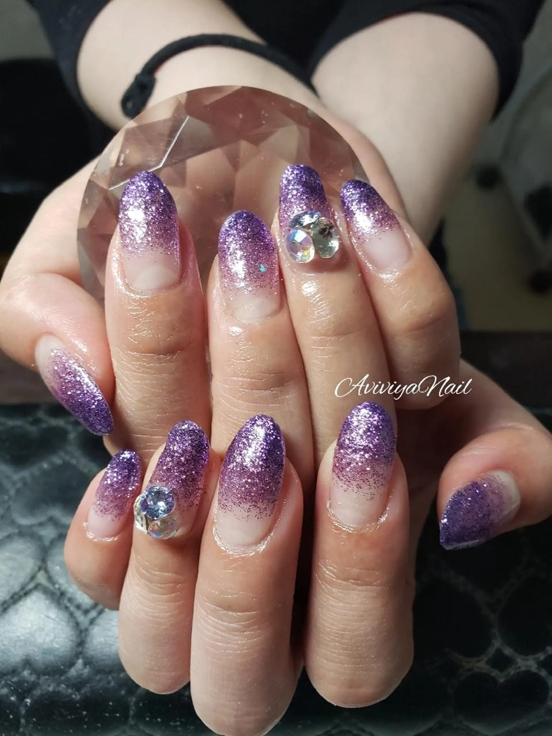 ロング AviviyaNail所属・kubo ayaのネイルデザイン