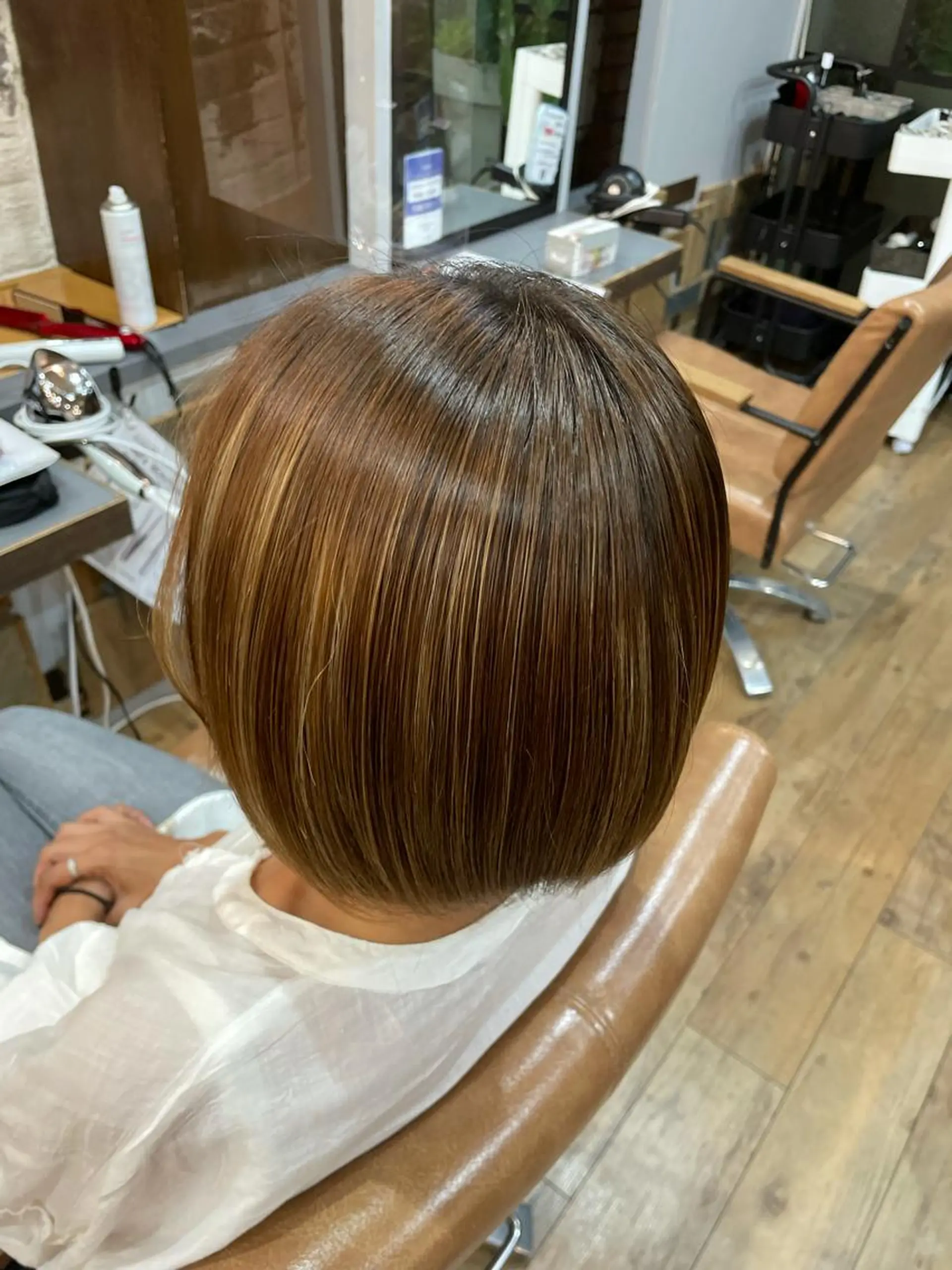 ショート カット 縮毛矯正 SHIAN✂️ 立川店たくのヘアスタイル