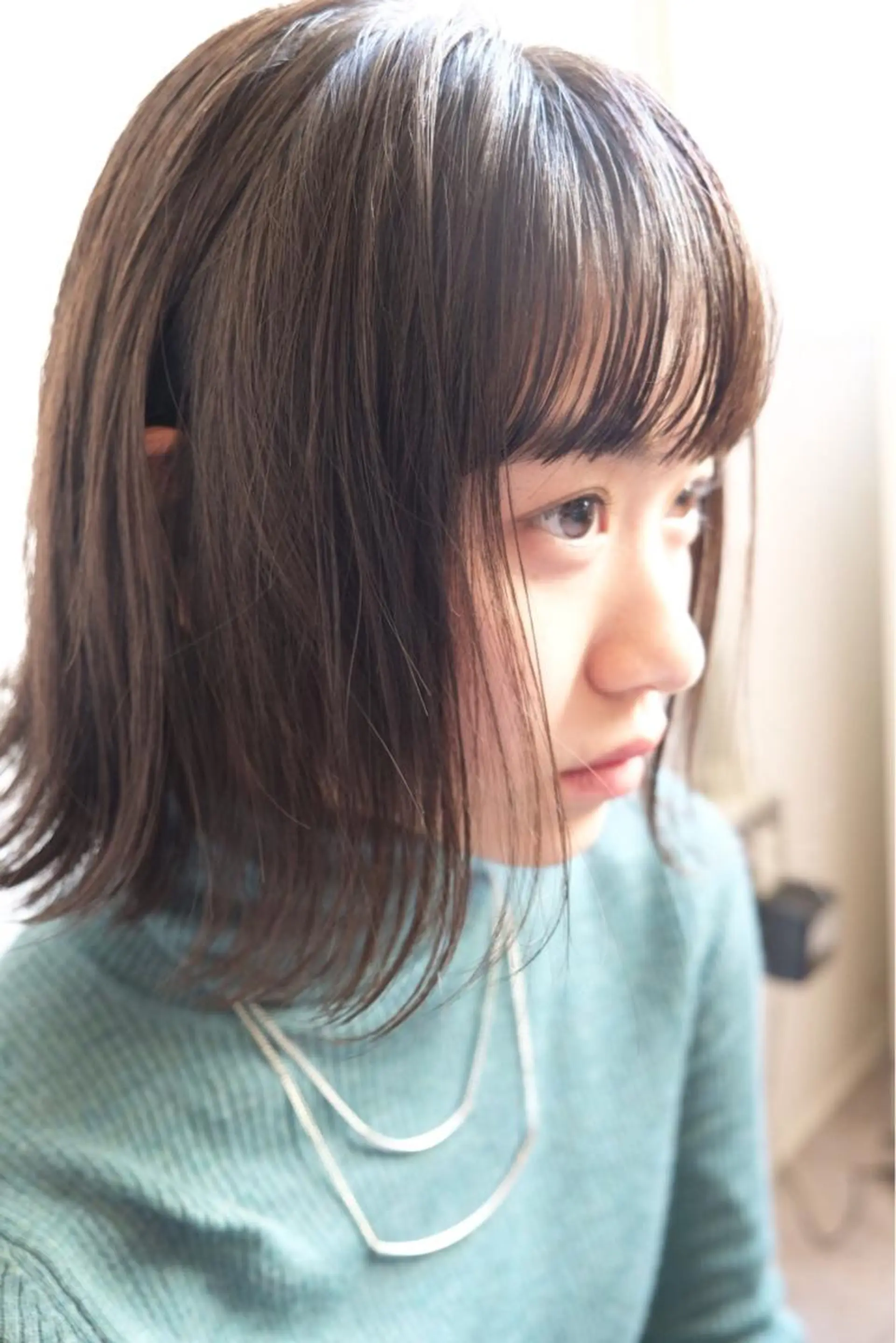 ミディアム カラー 透明感カラー イルミナカラー Fuuu《フゥ》所属・シノザキ シンゴのヘアスタイル