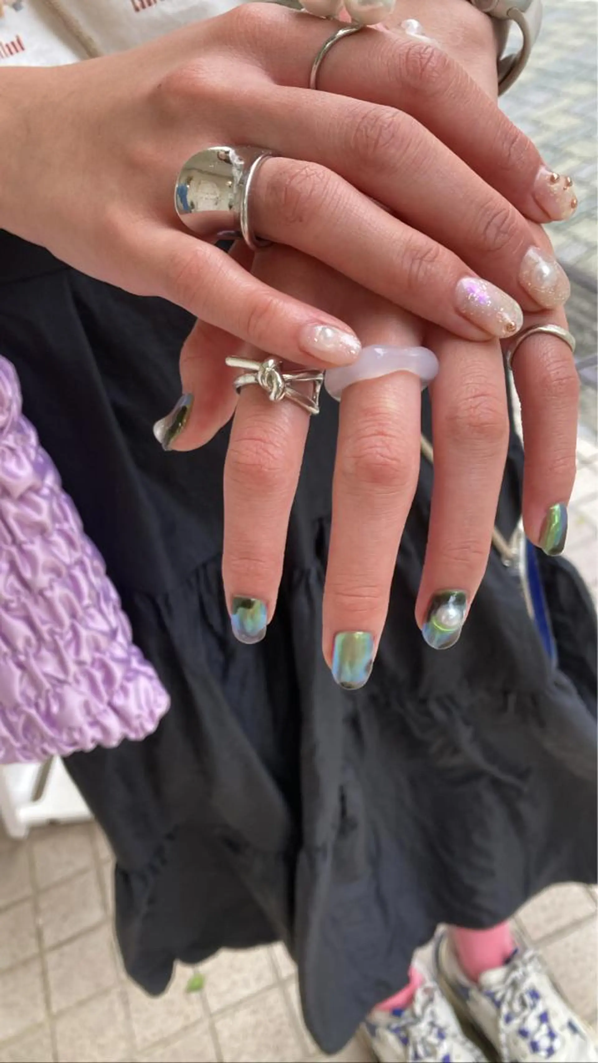 ネイル nailsalon　hue所属・小山 羽奈のネイルデザイン