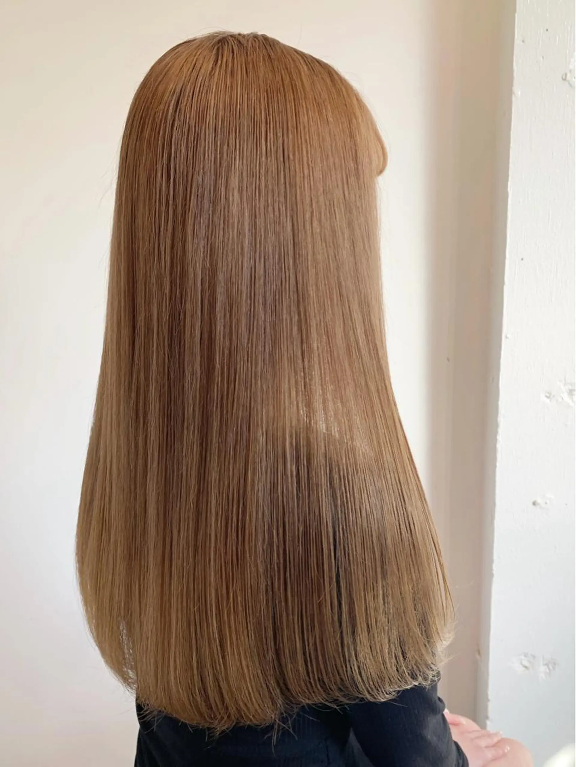 セミロング カラー ヘアアレンジ ヘアカラー トリートメント ヘアセット 🎀暖色カラー🎀 ♡yurika♡のヘアスタイル