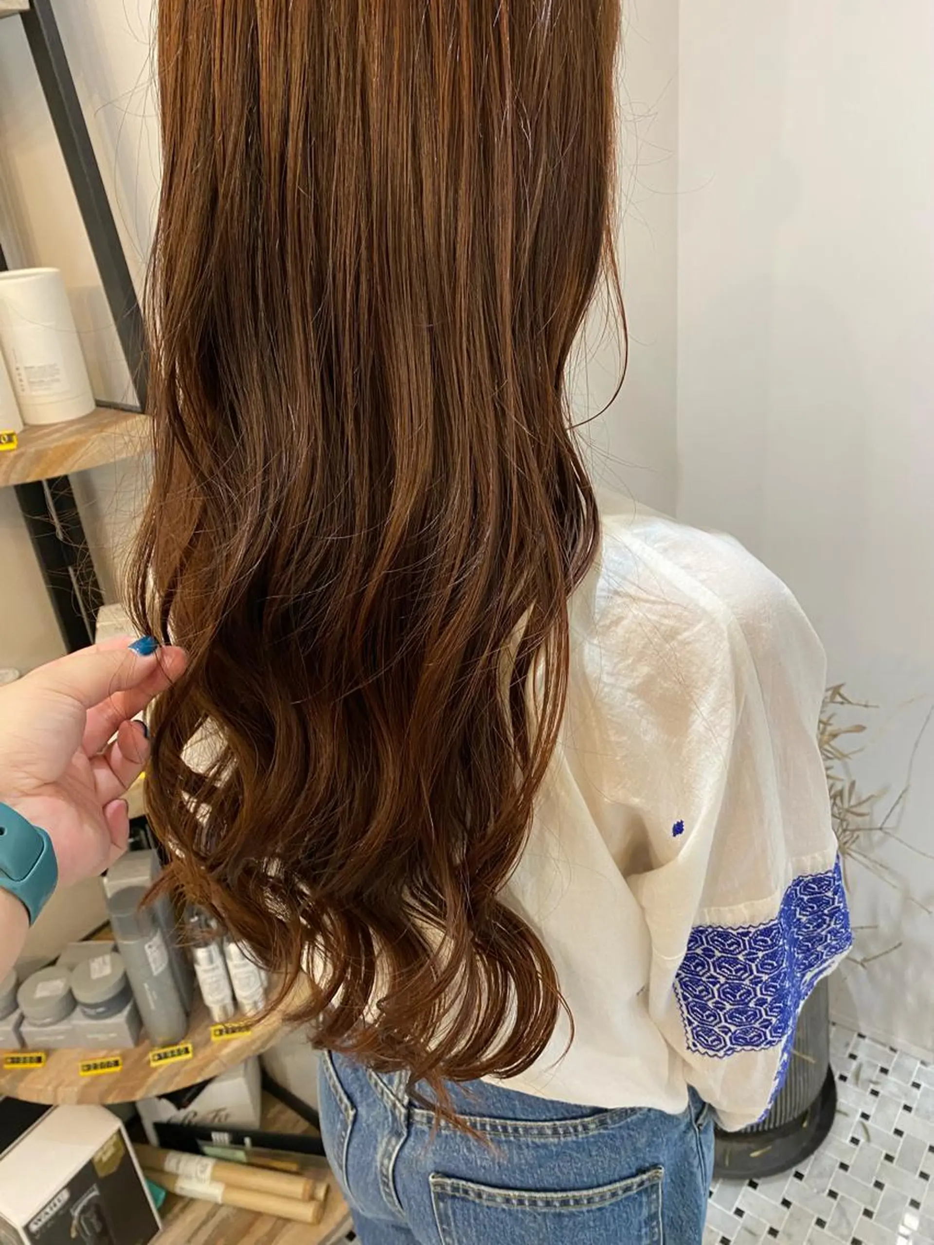 ロング louwe 武藤幸世のヘアスタイル