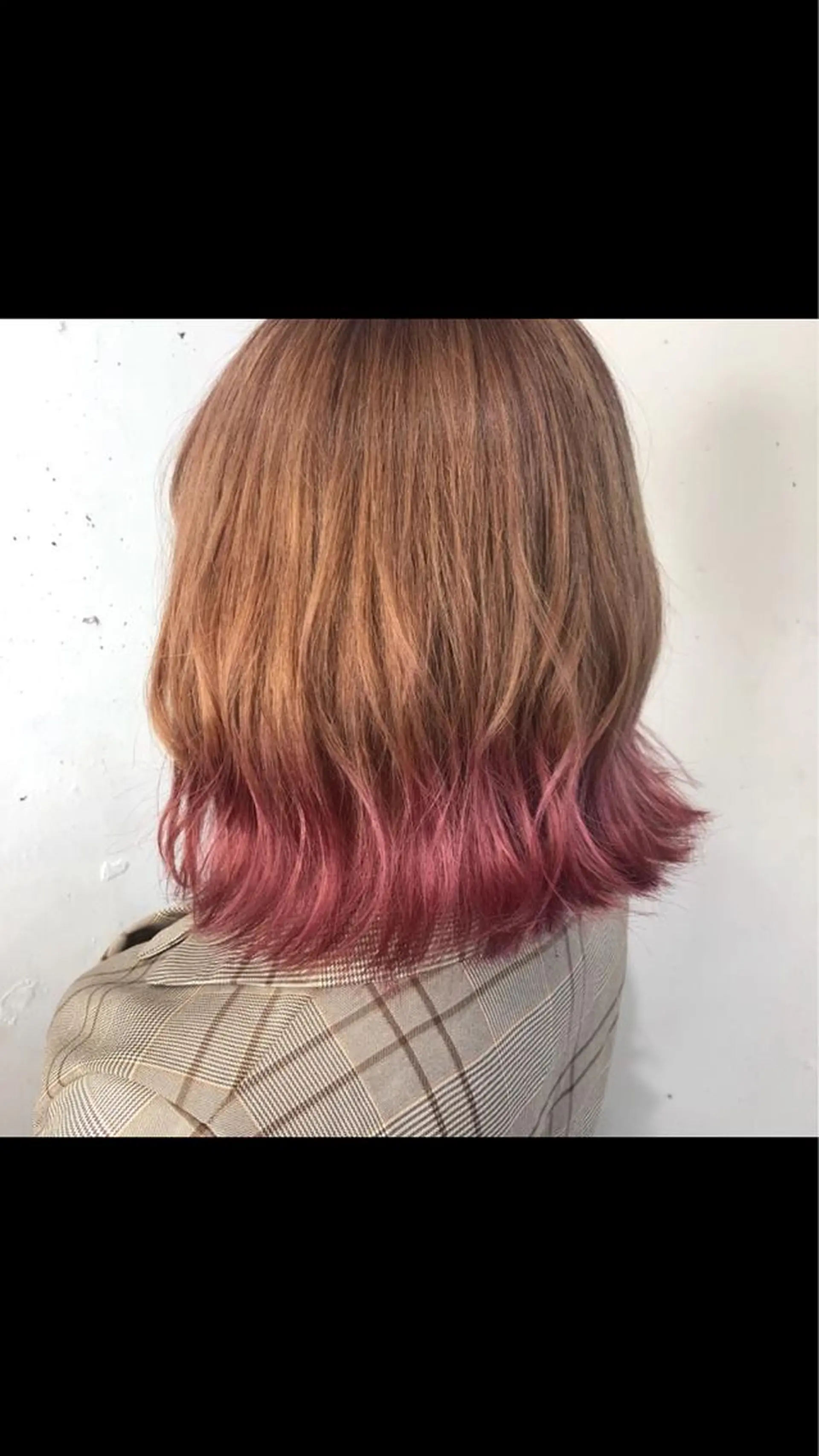 ミディアム カラー パーマ ヘアアレンジ 八巻 晴香のヘアスタイル